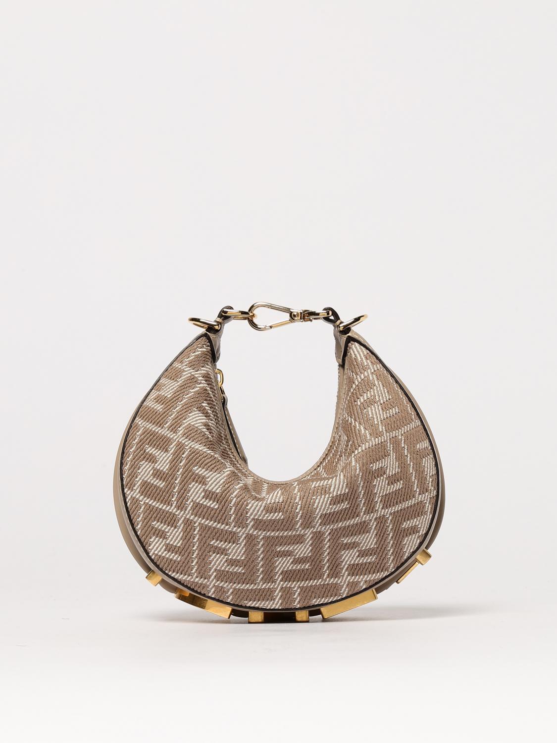 Fendi Mini Bag Woman Dove Grey