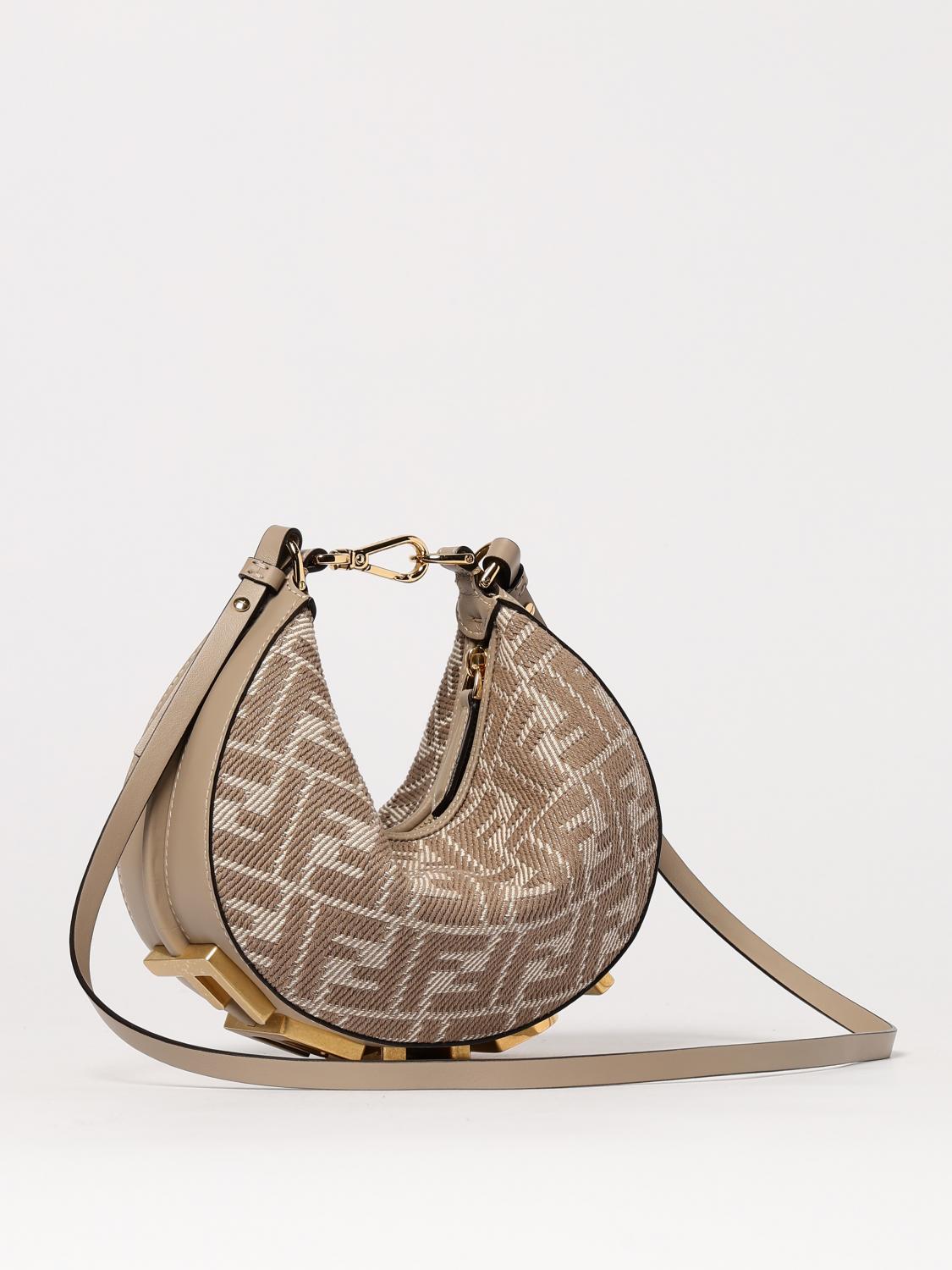 Fendi Mini Bag Woman Dove Grey