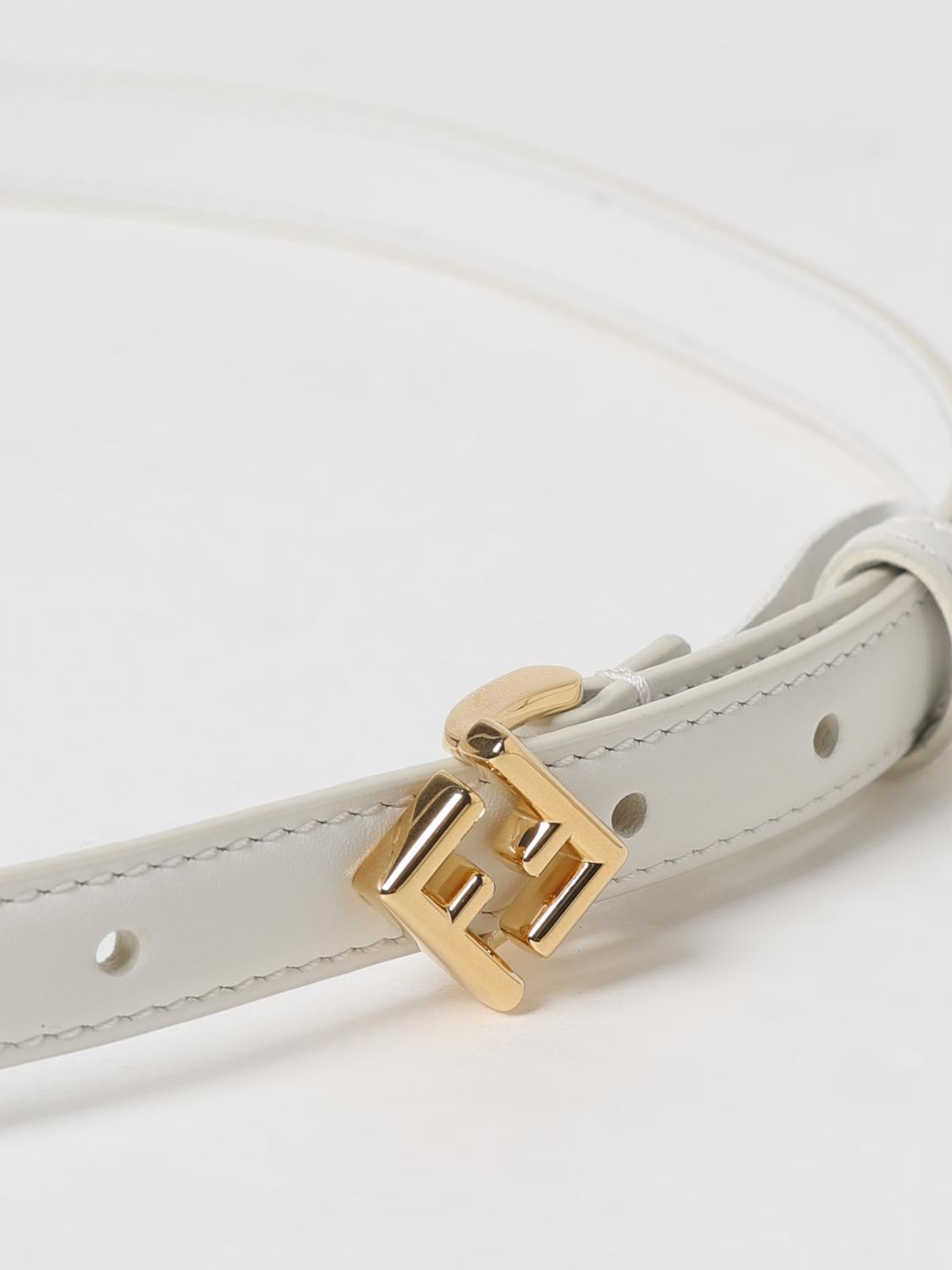 Fendi Belt Woman Beige