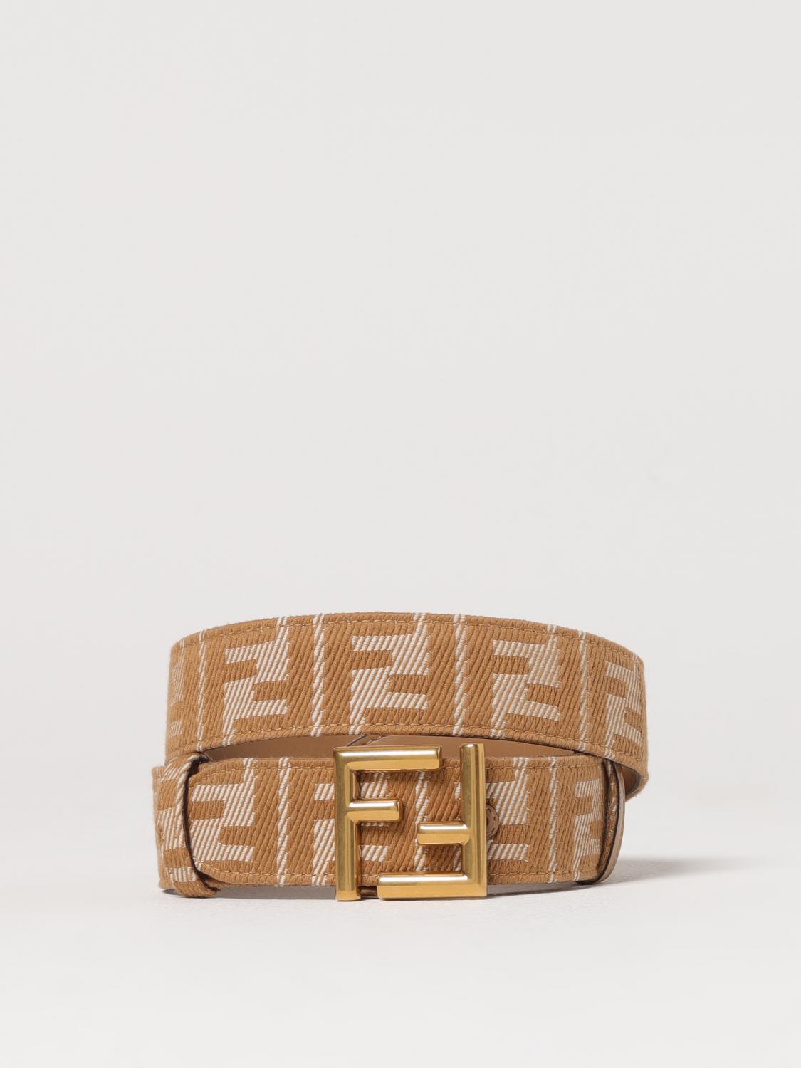Fendi Belt Woman Beige