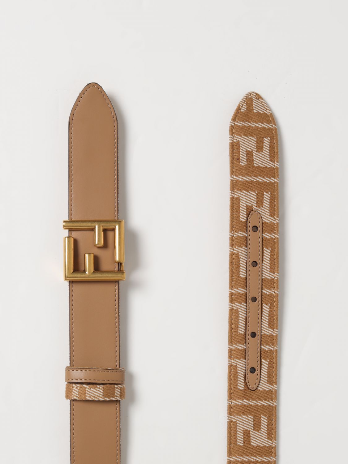 Fendi Belt Woman Beige