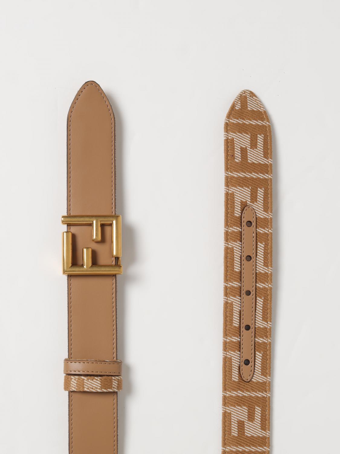 Fendi Belt Woman Beige