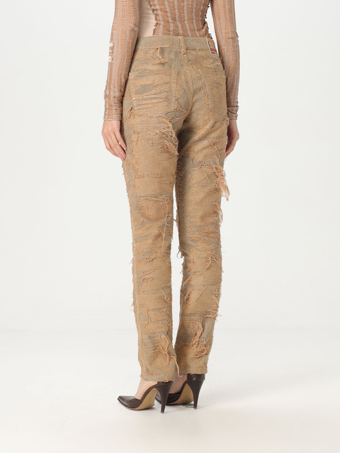 Diesel Jeans Woman Beige
