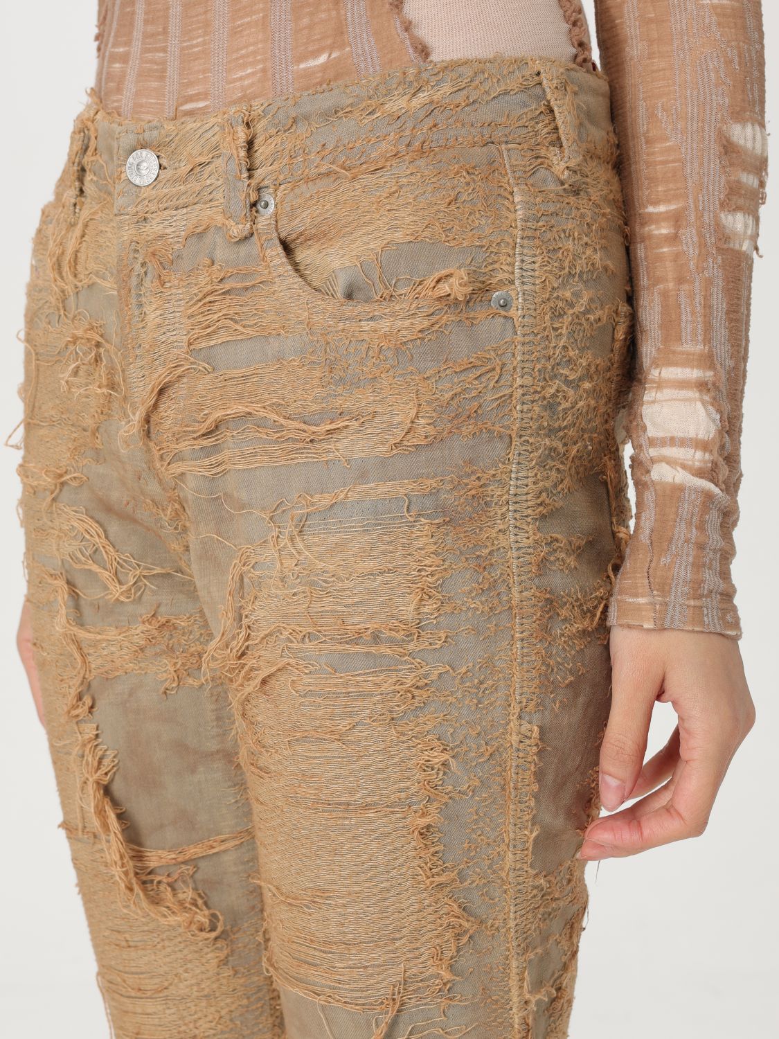Diesel Jeans Woman Beige