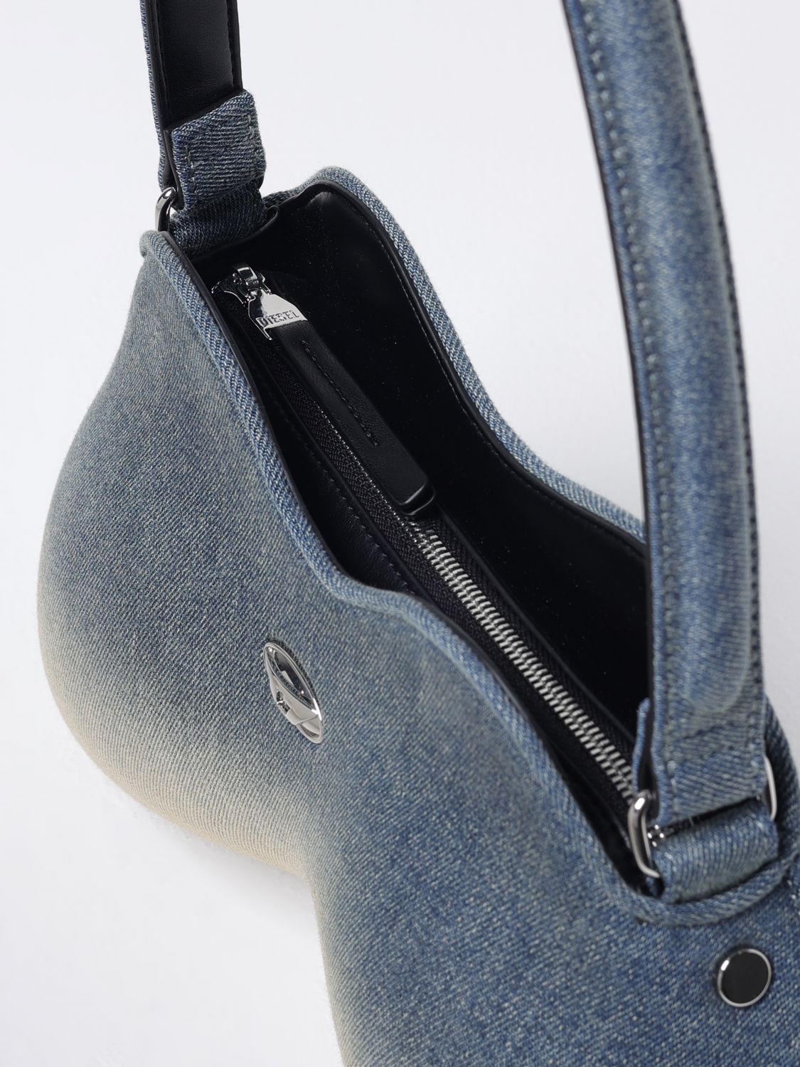 Diesel Shoulder Bag Woman Denim