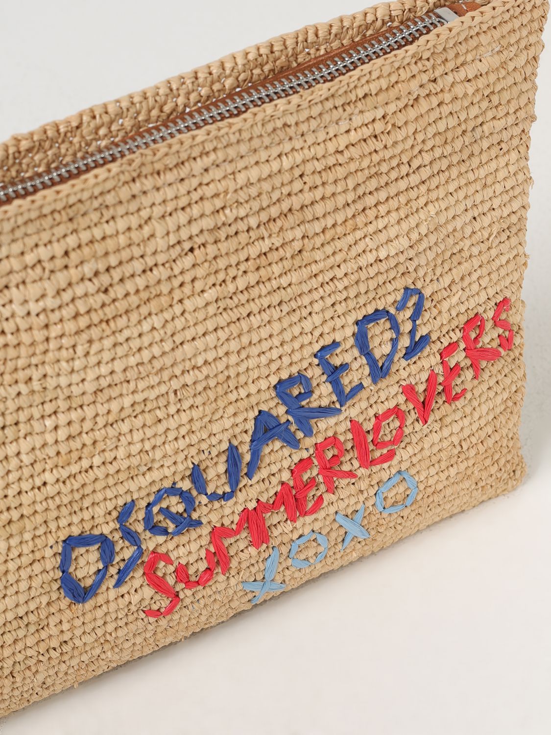Dsquared2 Clutch Woman Beige