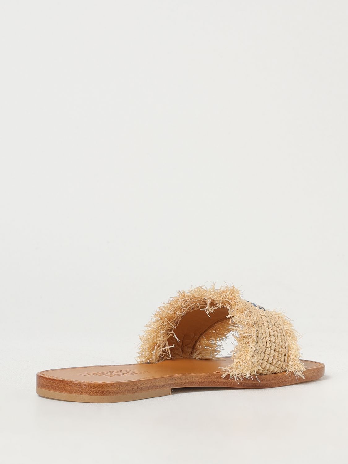 Dsquared2 Flat Sandals Woman Beige