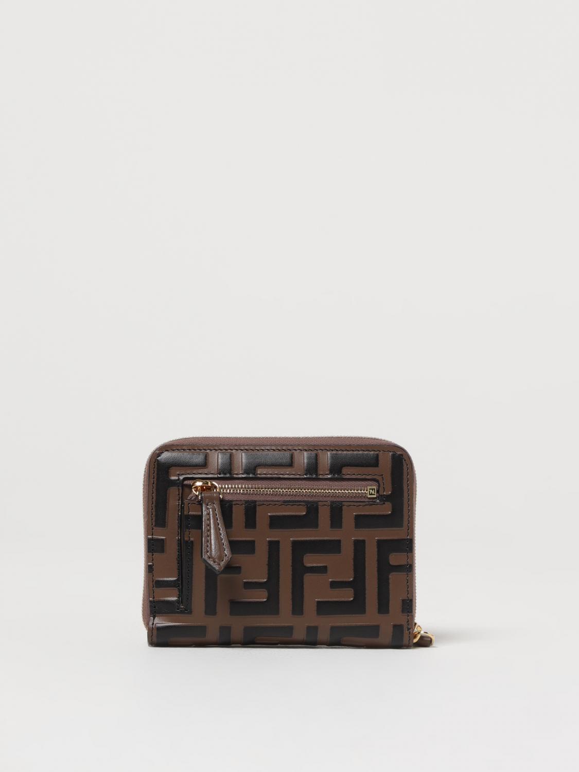 Fendi Wallet Woman Brown