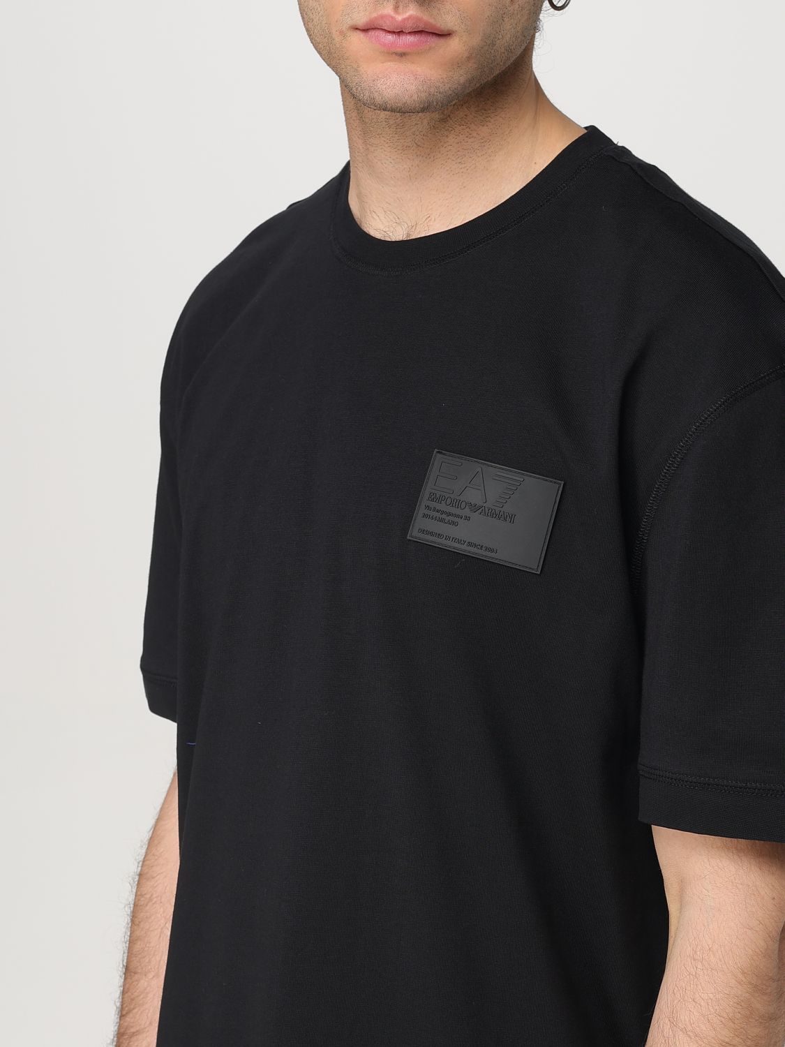 Ea7 T Shirt Men Black