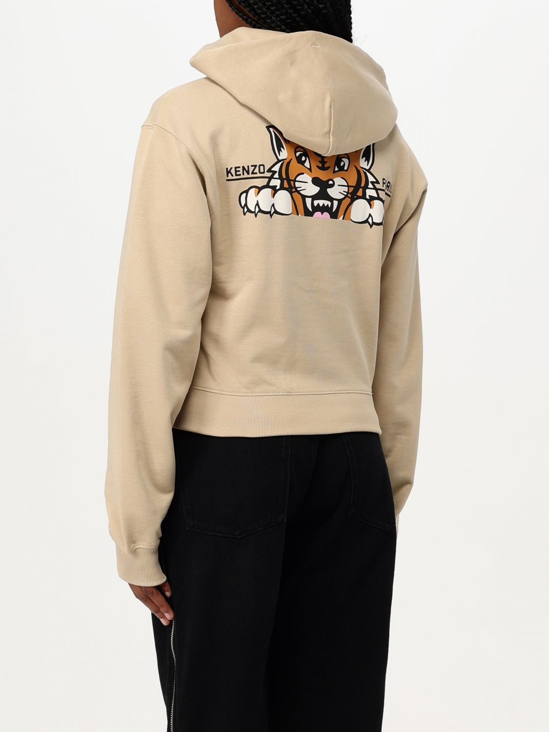 Kenzo Sweatshirt Woman Beige