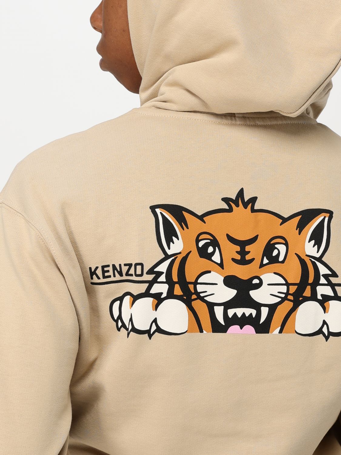 Kenzo Sweatshirt Woman Beige