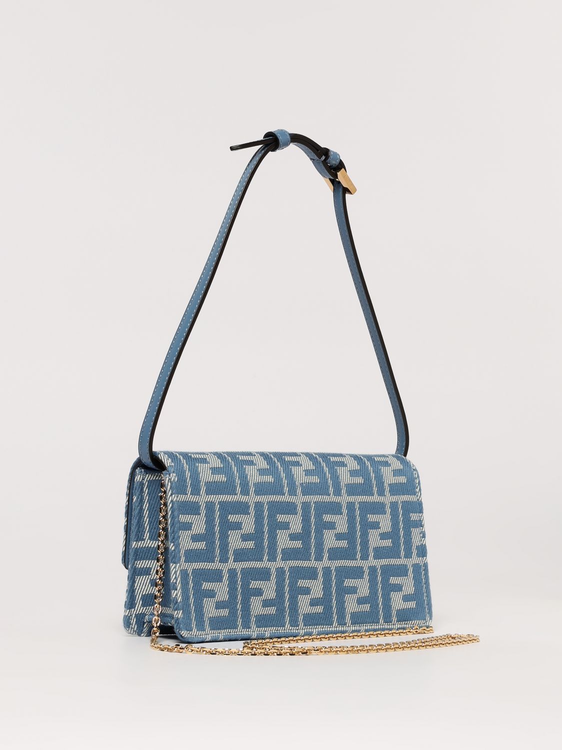 Fendi Shoulder Bag Woman Beige