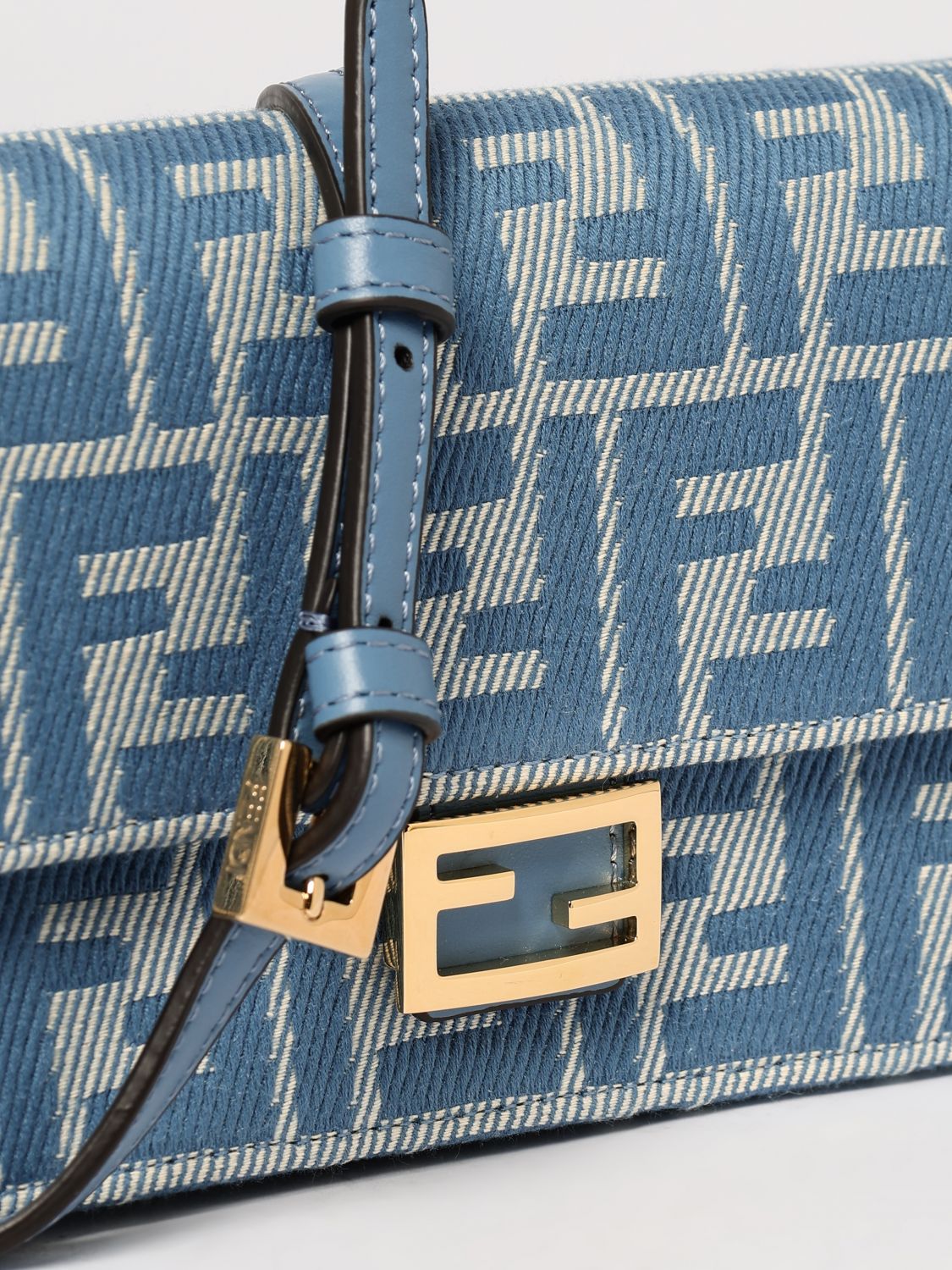 Fendi Shoulder Bag Woman Beige