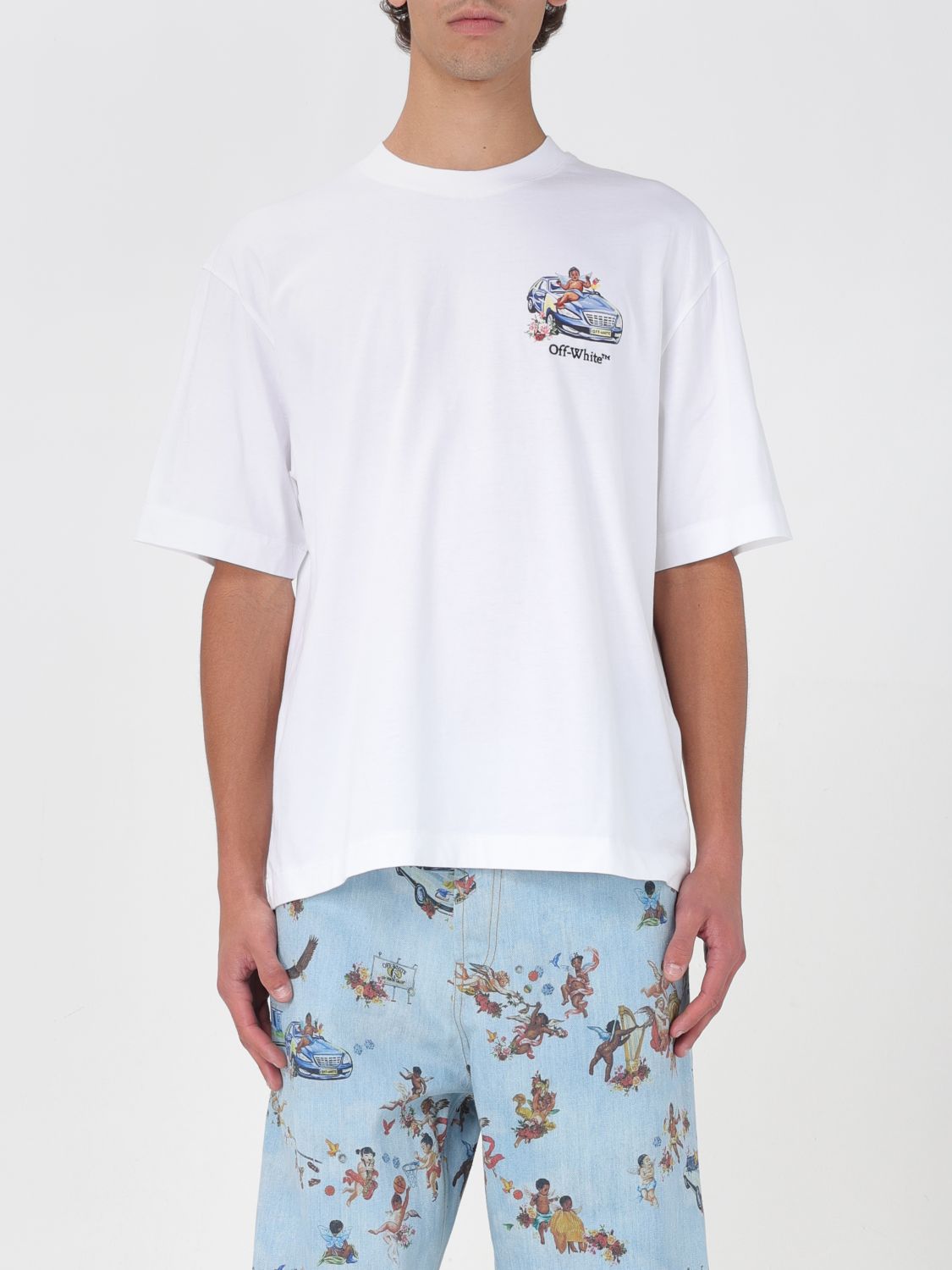 Off White T Shirt Men Black