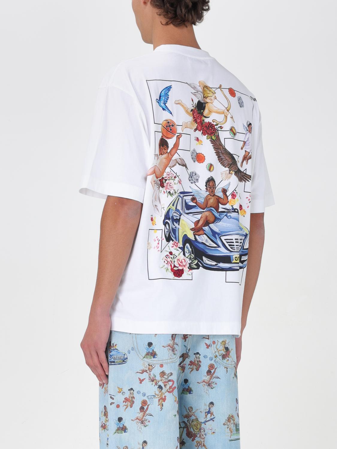 Off White T Shirt Men Black