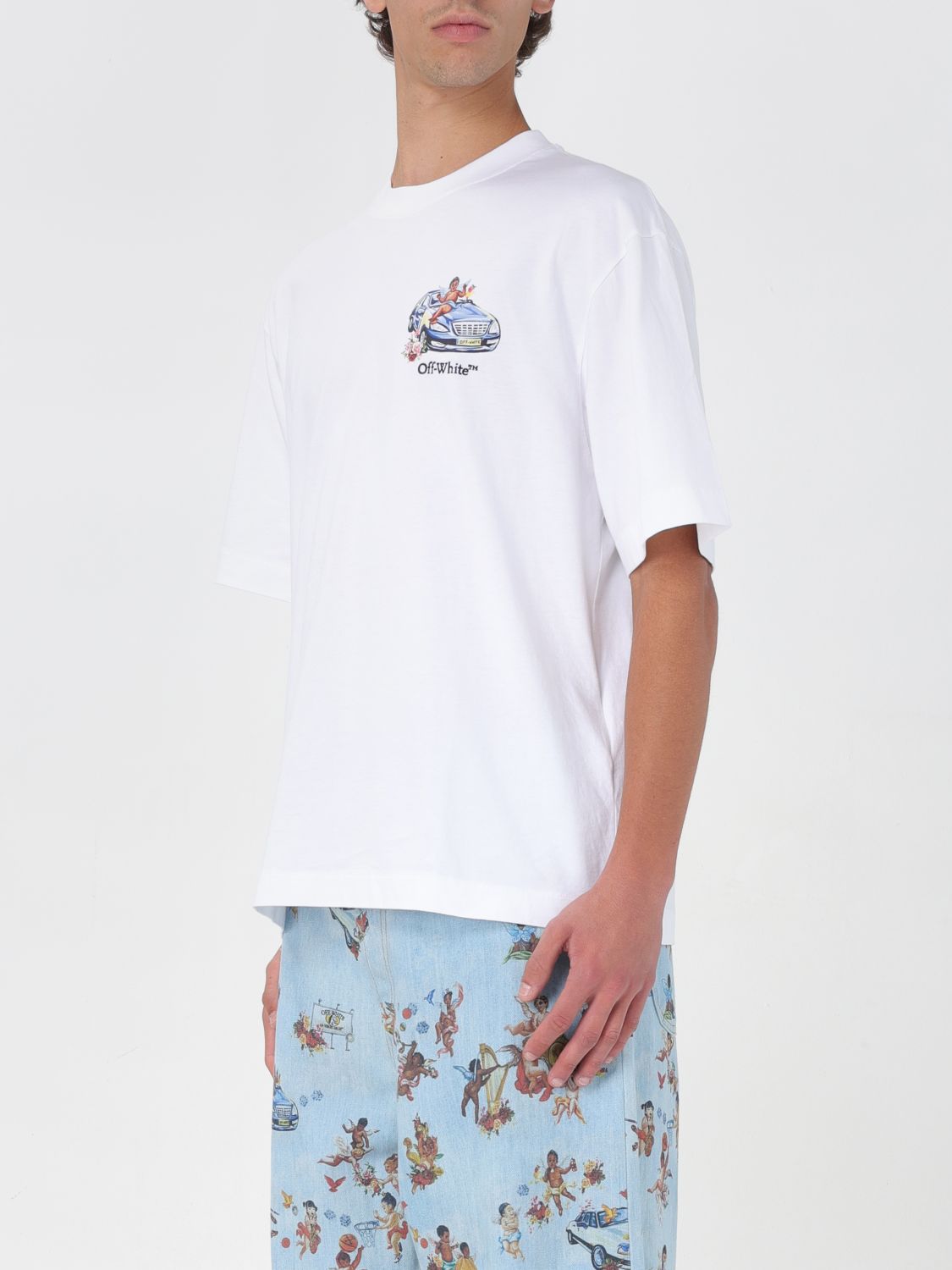 Off White T Shirt Men Black