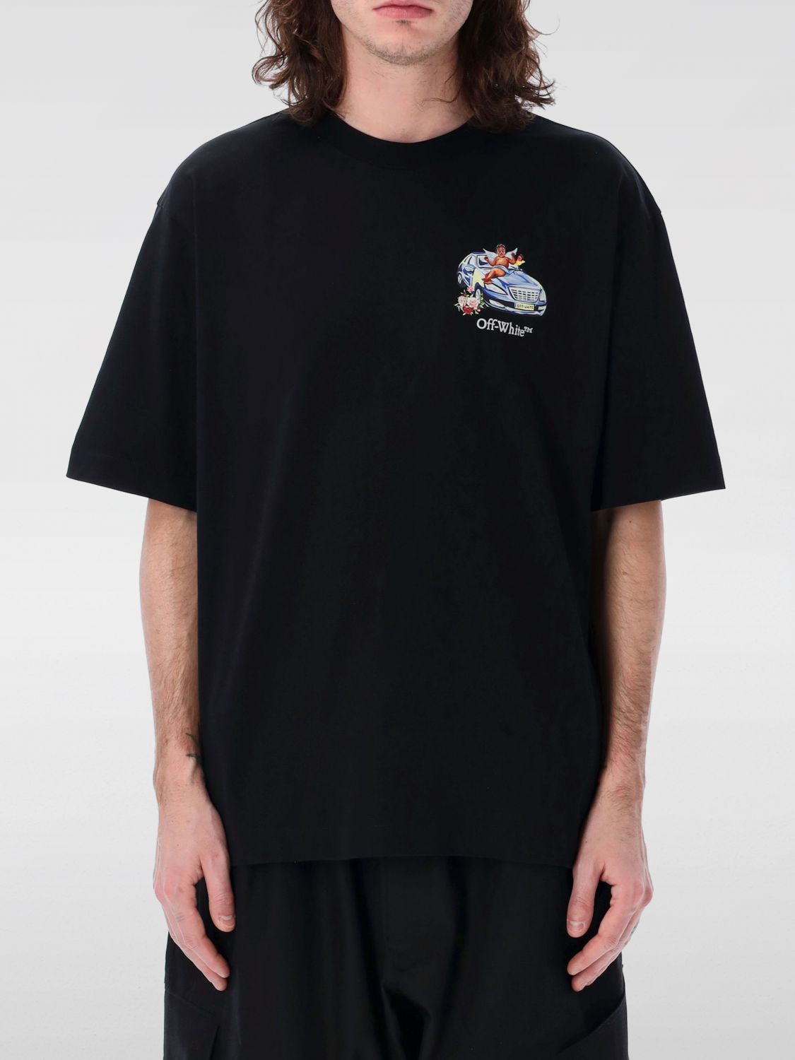 Off White T Shirt Men Black