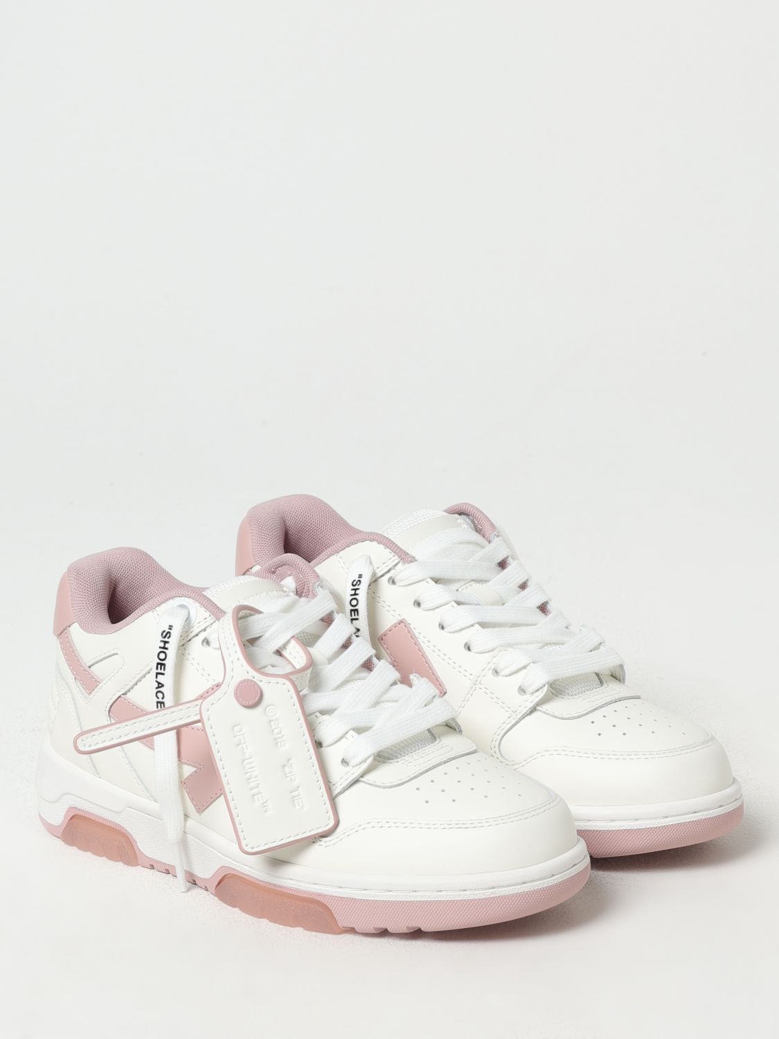 Off White Sneakers Woman White