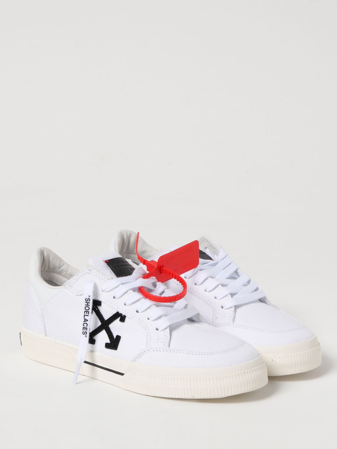 Off White Sneakers Woman White
