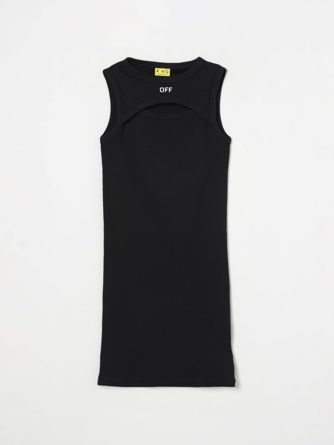 Off White Kids Dress Kids Black