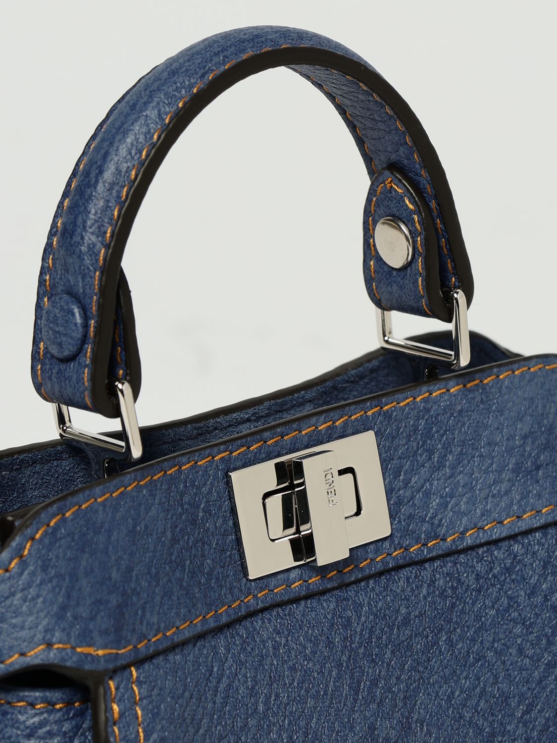 Fendi Shoulder Bag Woman Blue