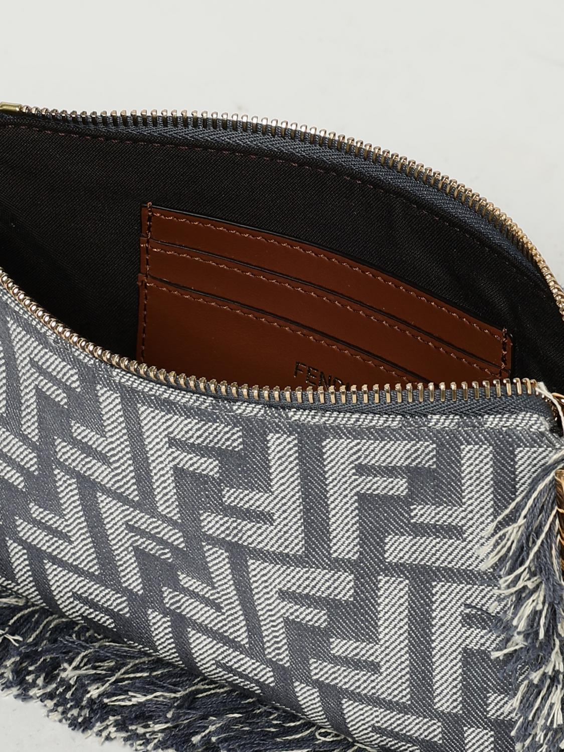Fendi Shoulder Bag Woman Blue