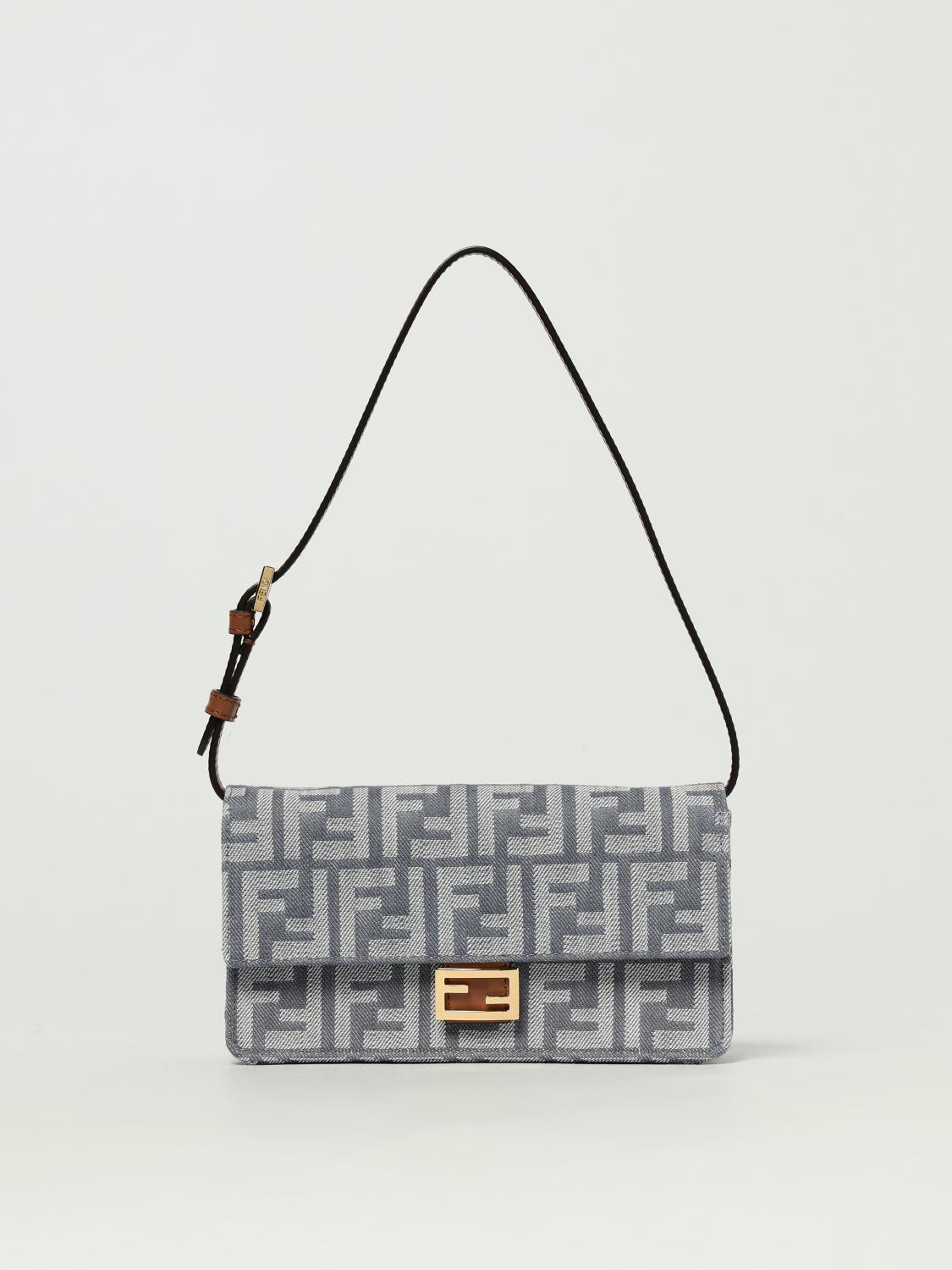 Fendi Shoulder Bag Woman Blue