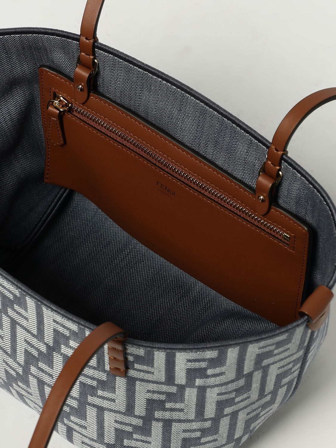 Fendi Shoulder Bag Woman Blue