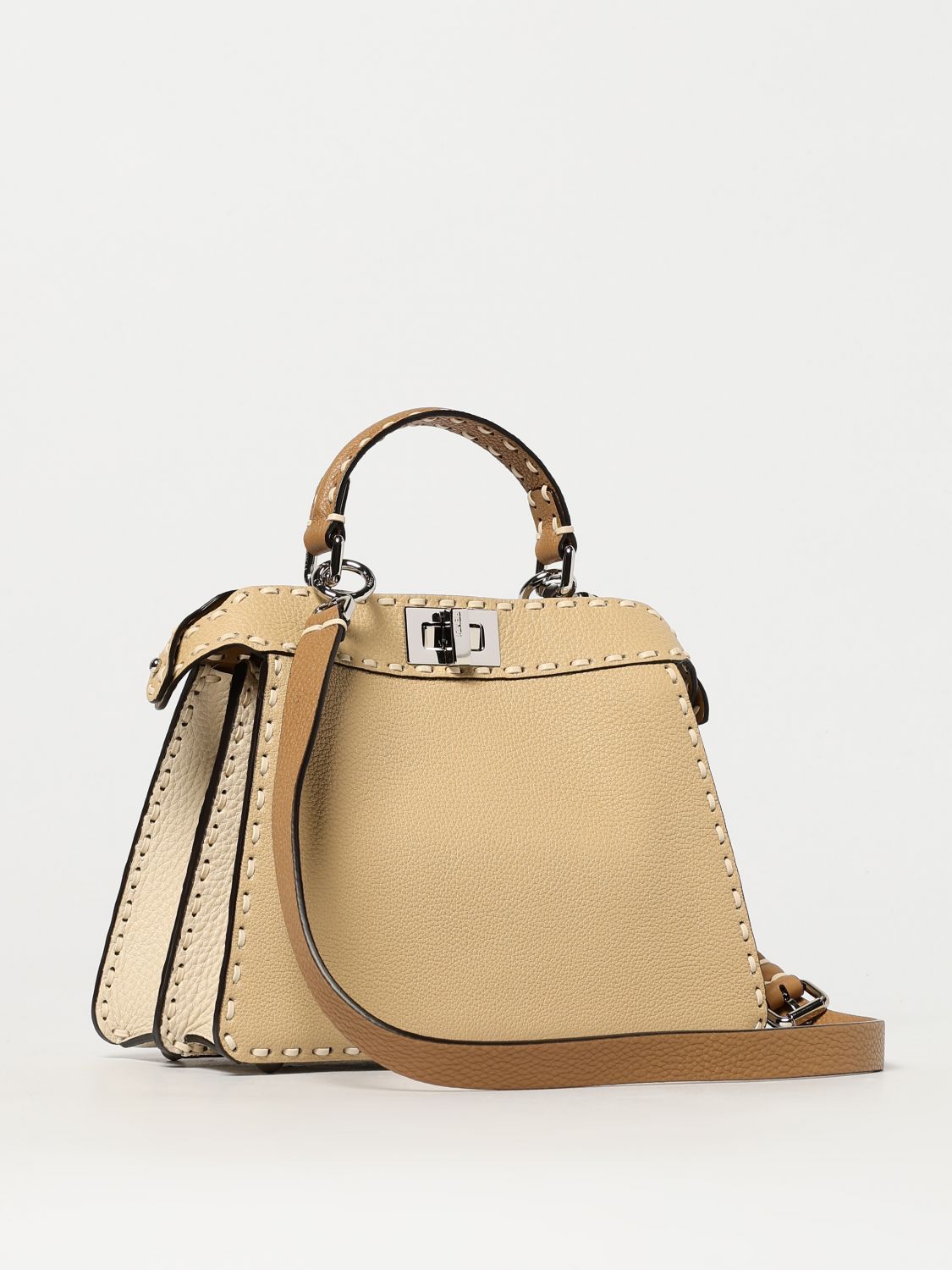 Fendi Handbag Woman Natural