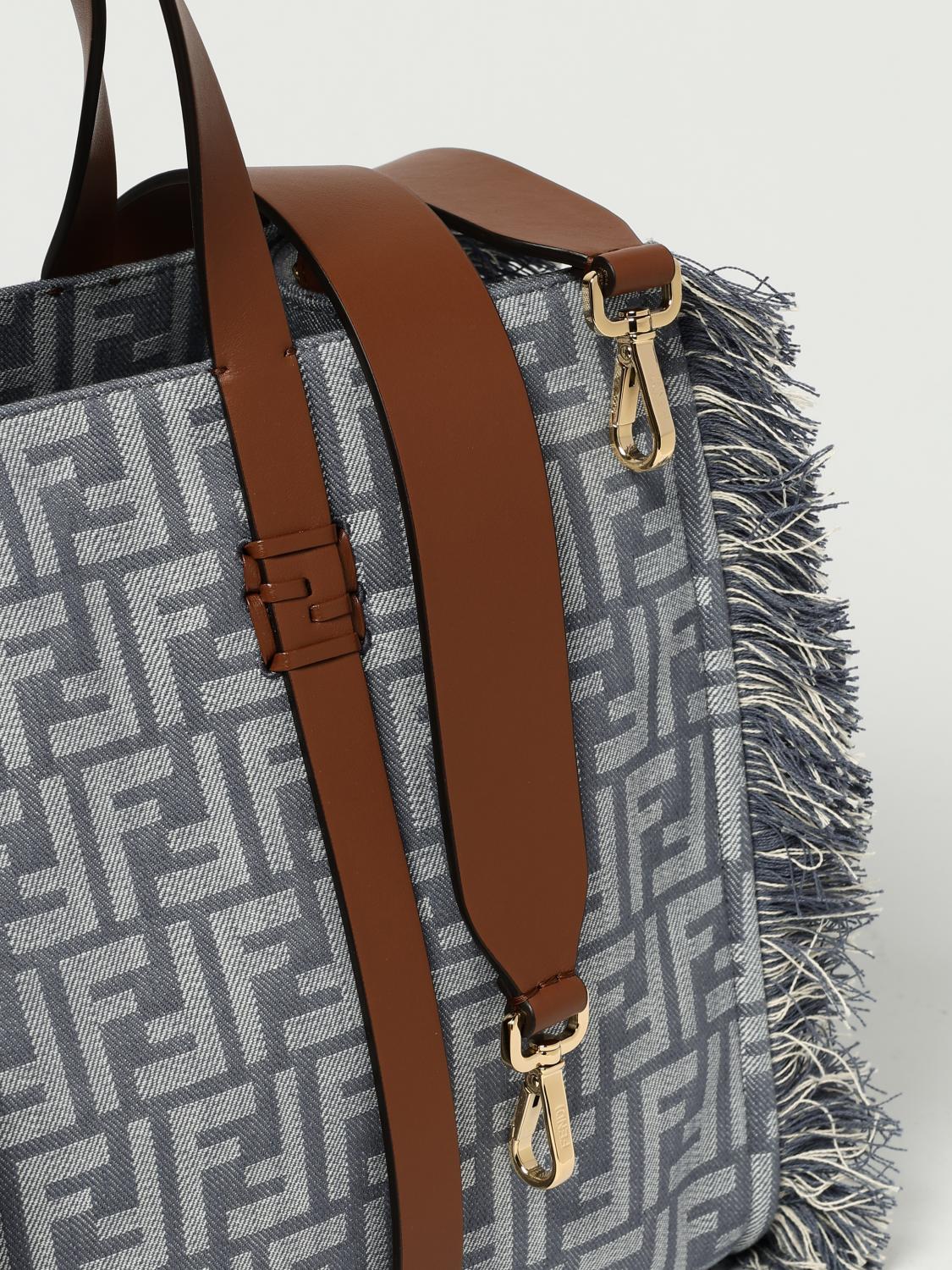 Fendi Shoulder Bag Woman Blue
