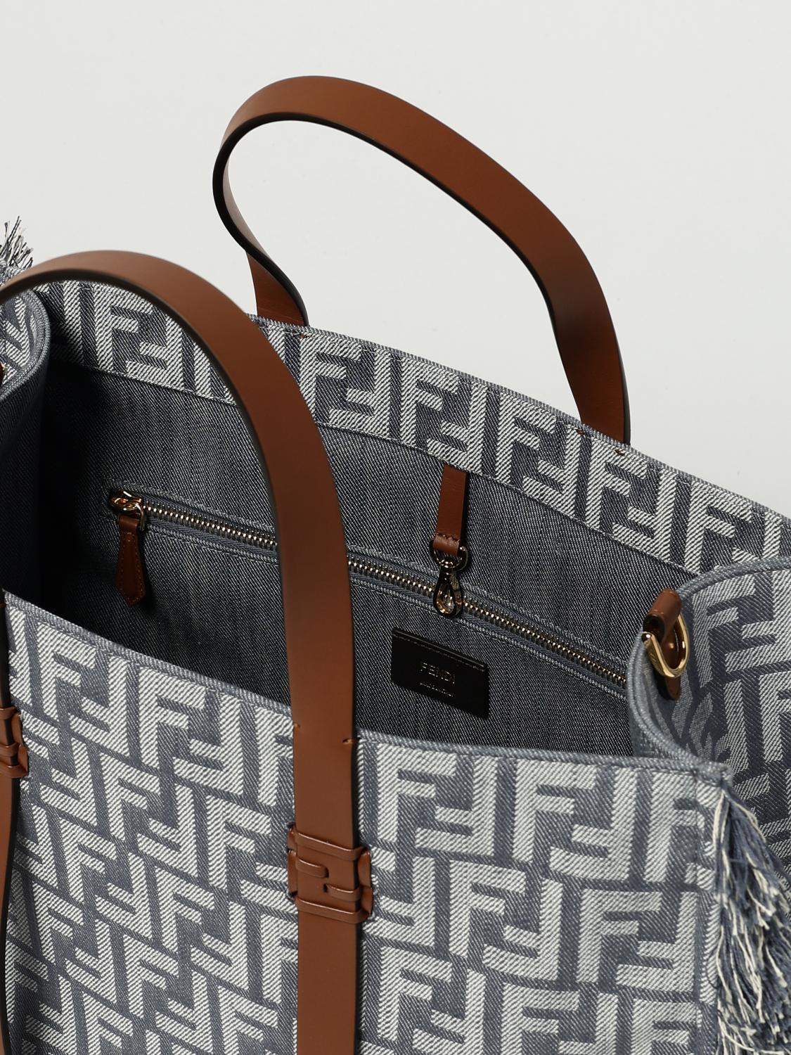 Fendi Shoulder Bag Woman Blue