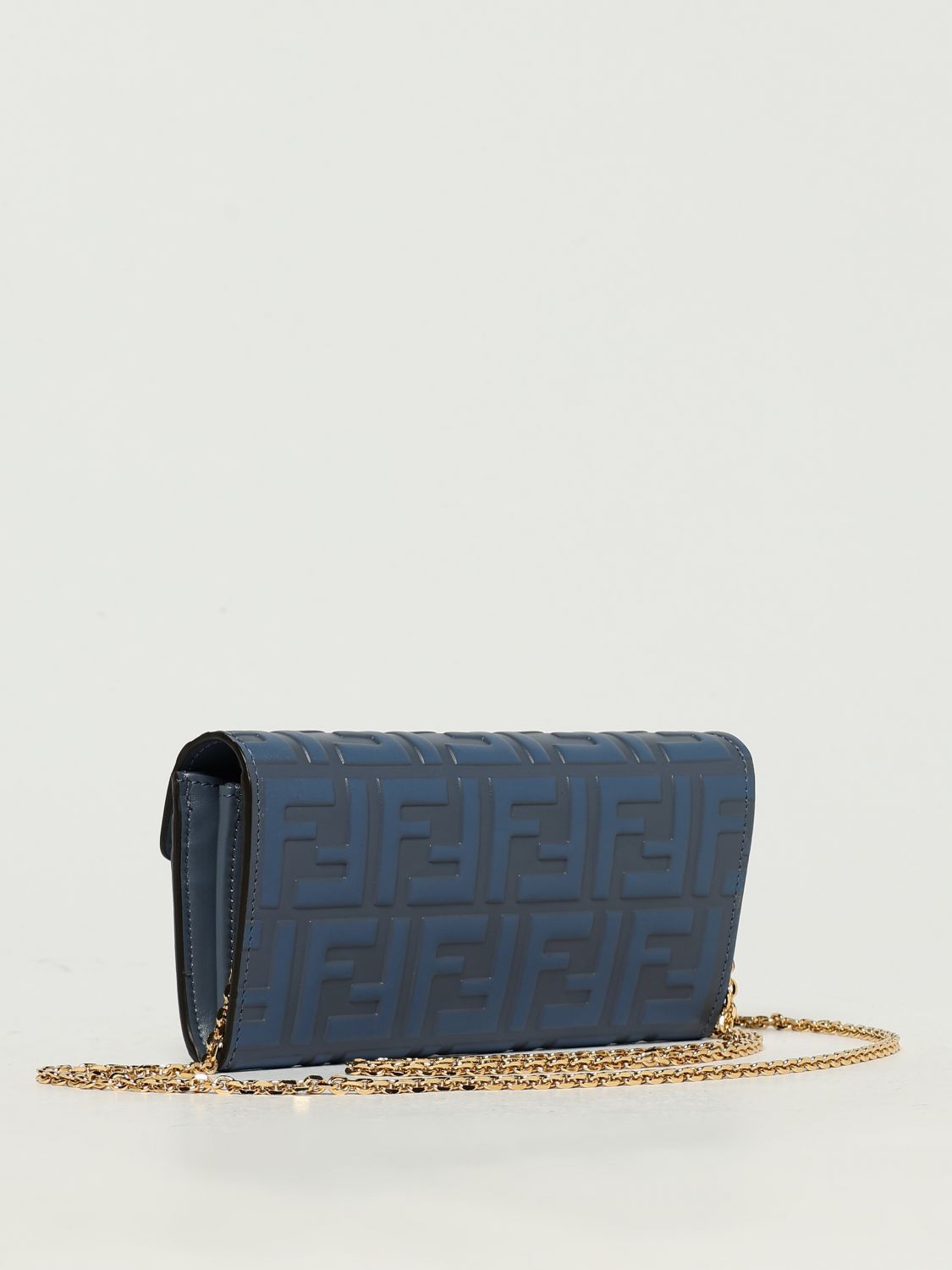 Fendi Shoulder Bag Woman Blue
