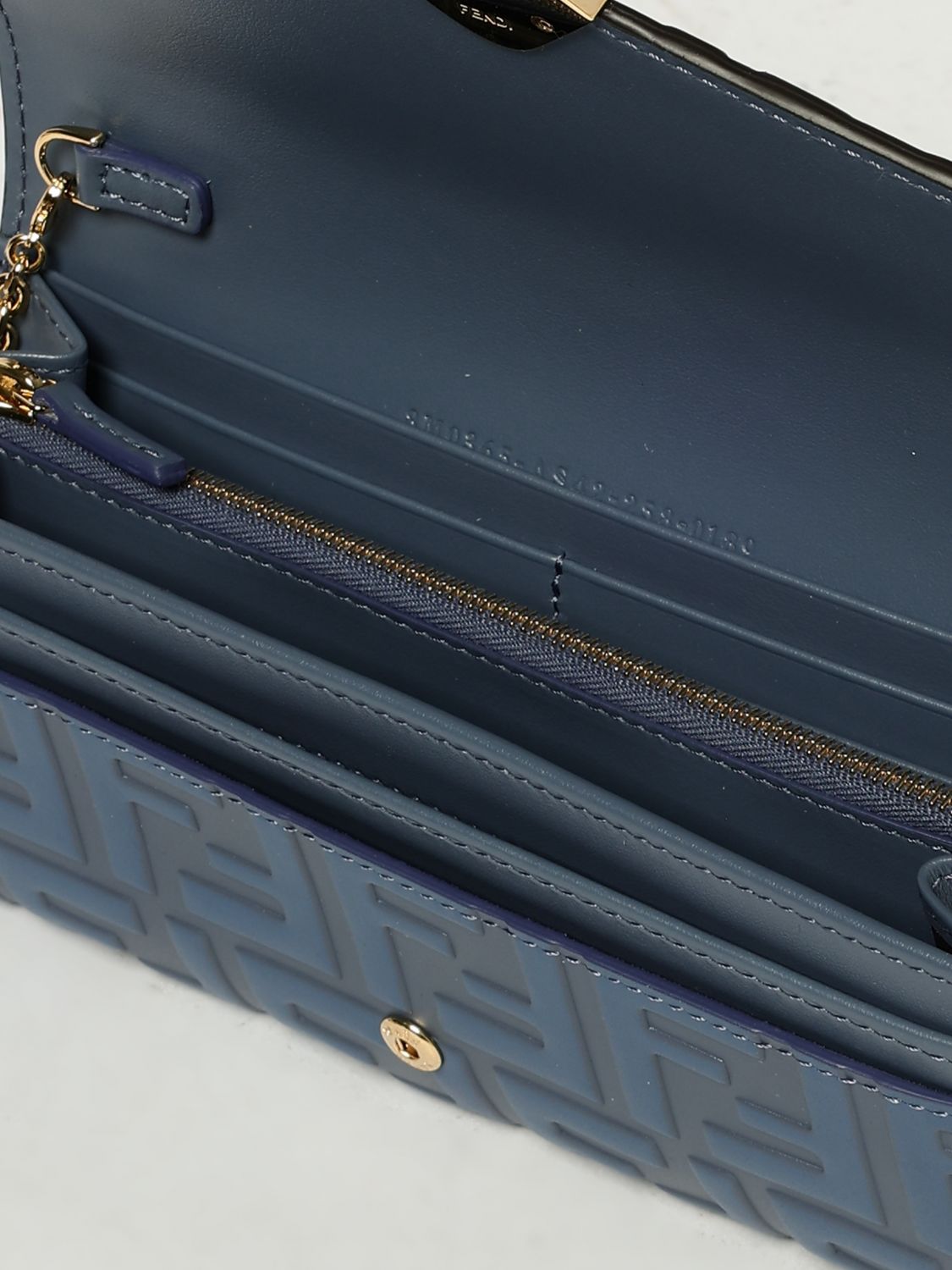 Fendi Shoulder Bag Woman Blue