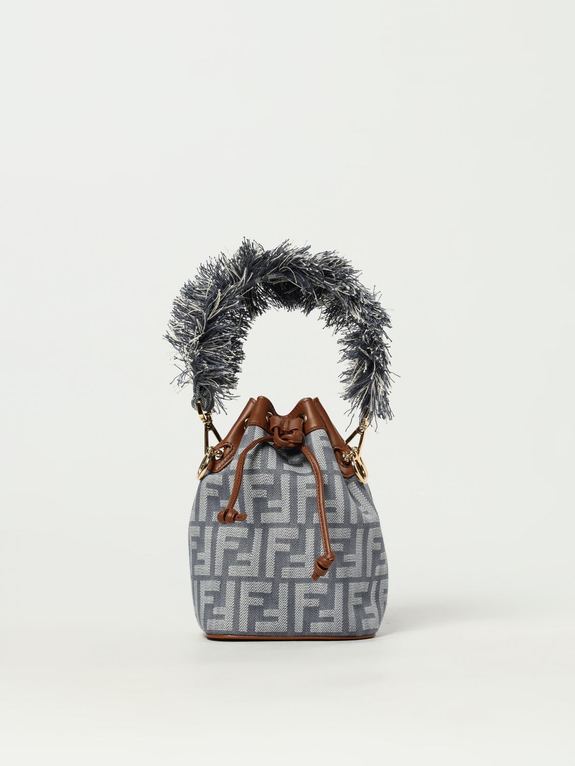 Fendi Shoulder Bag Woman Blue