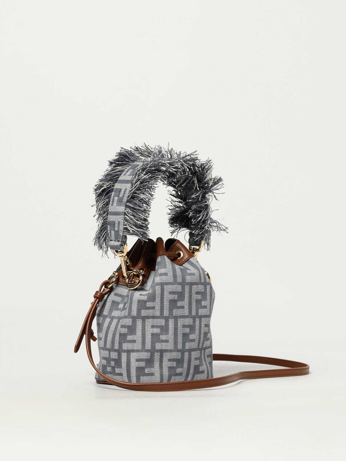 Fendi Shoulder Bag Woman Blue