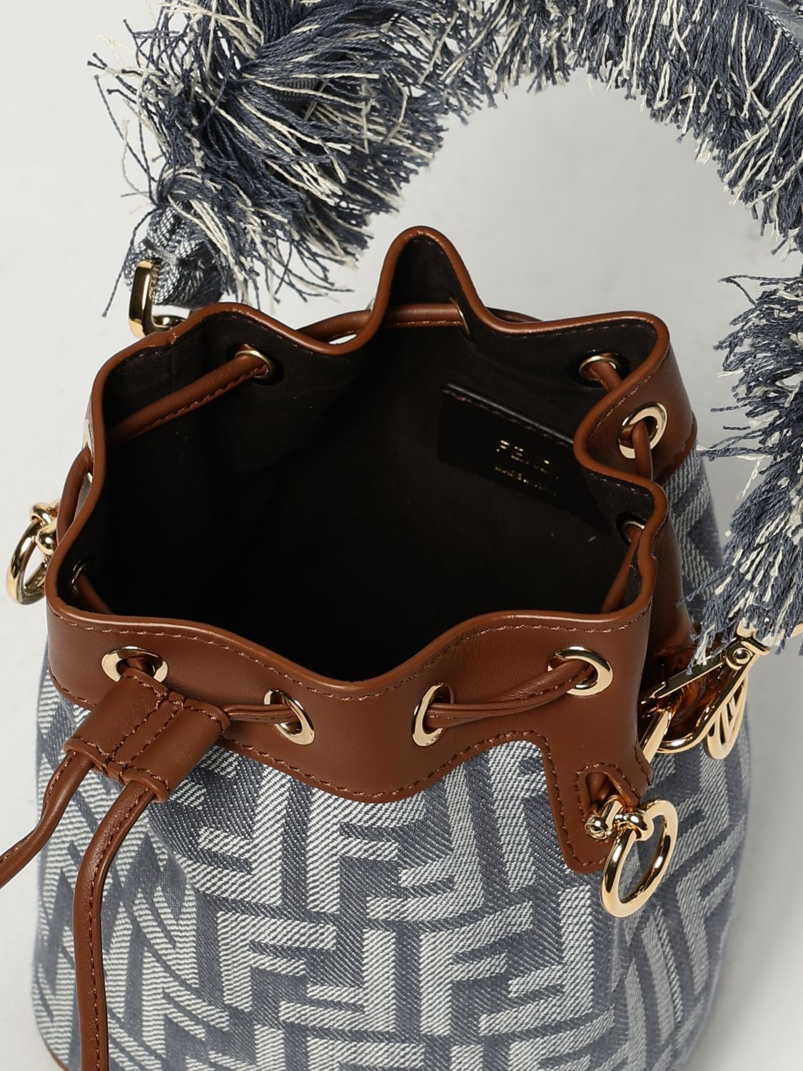 Fendi Shoulder Bag Woman Blue