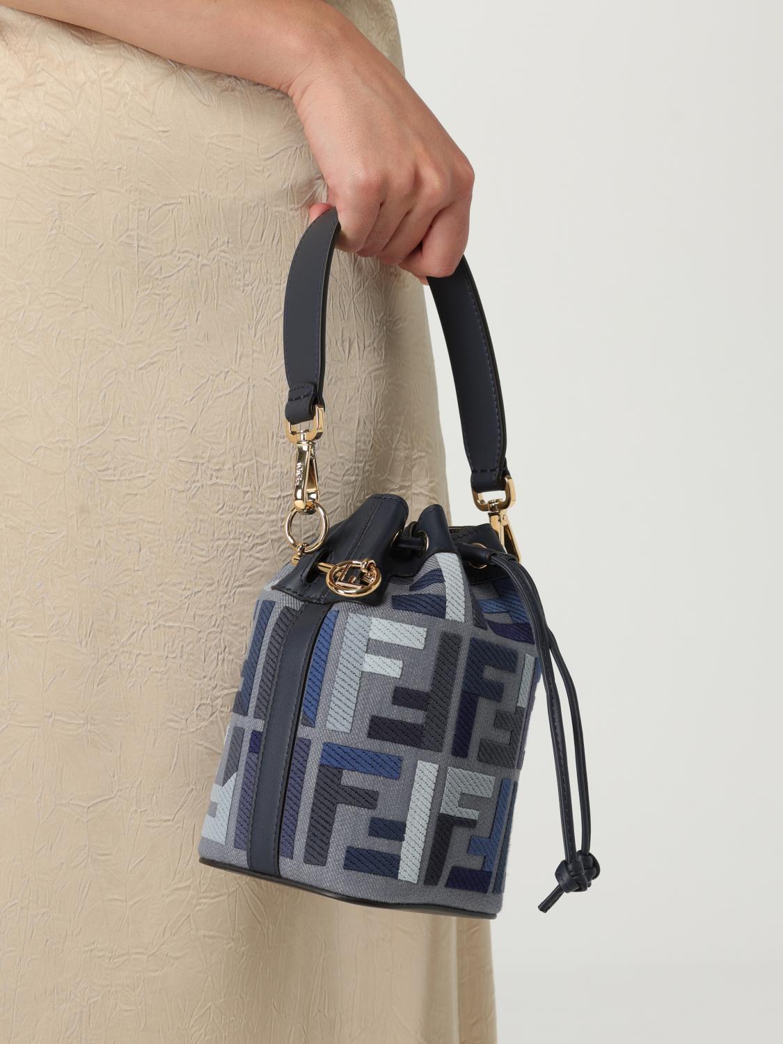 Fendi Shoulder Bag Woman Blue