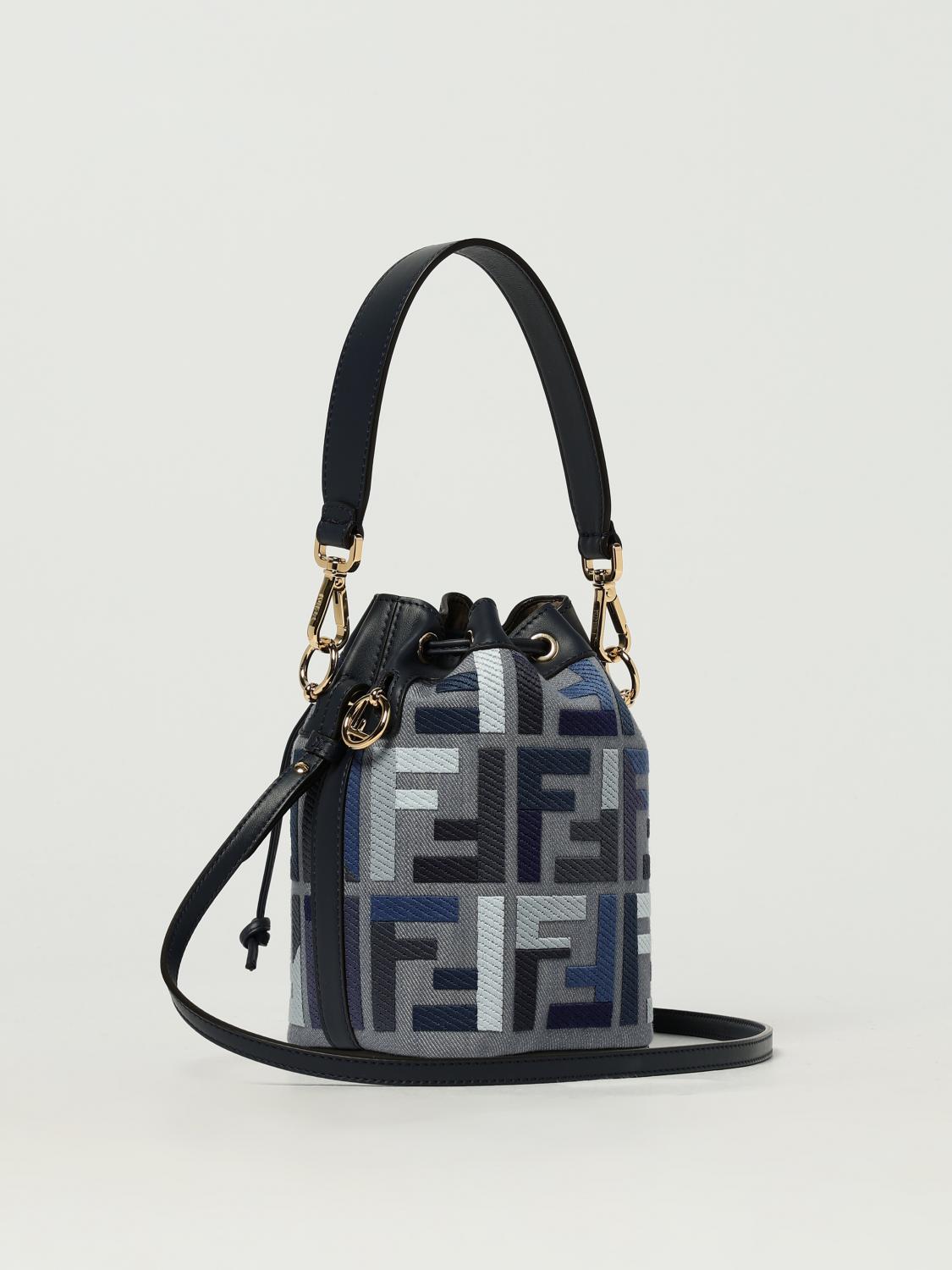 Fendi Shoulder Bag Woman Blue