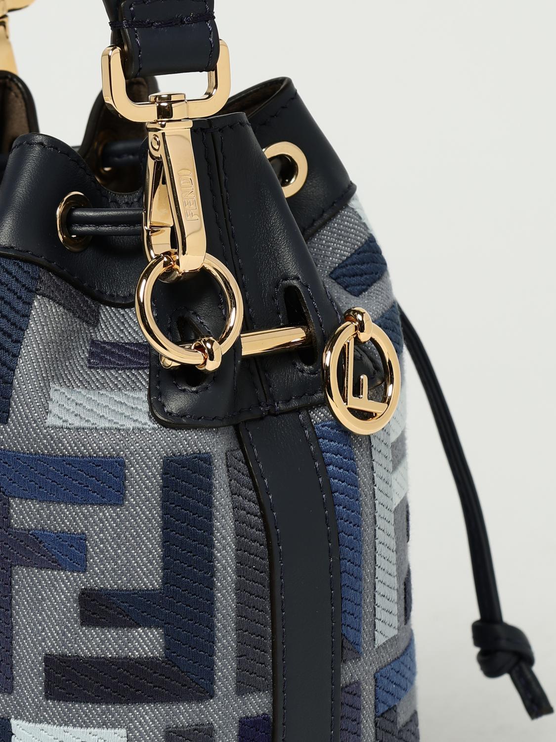 Fendi Shoulder Bag Woman Blue