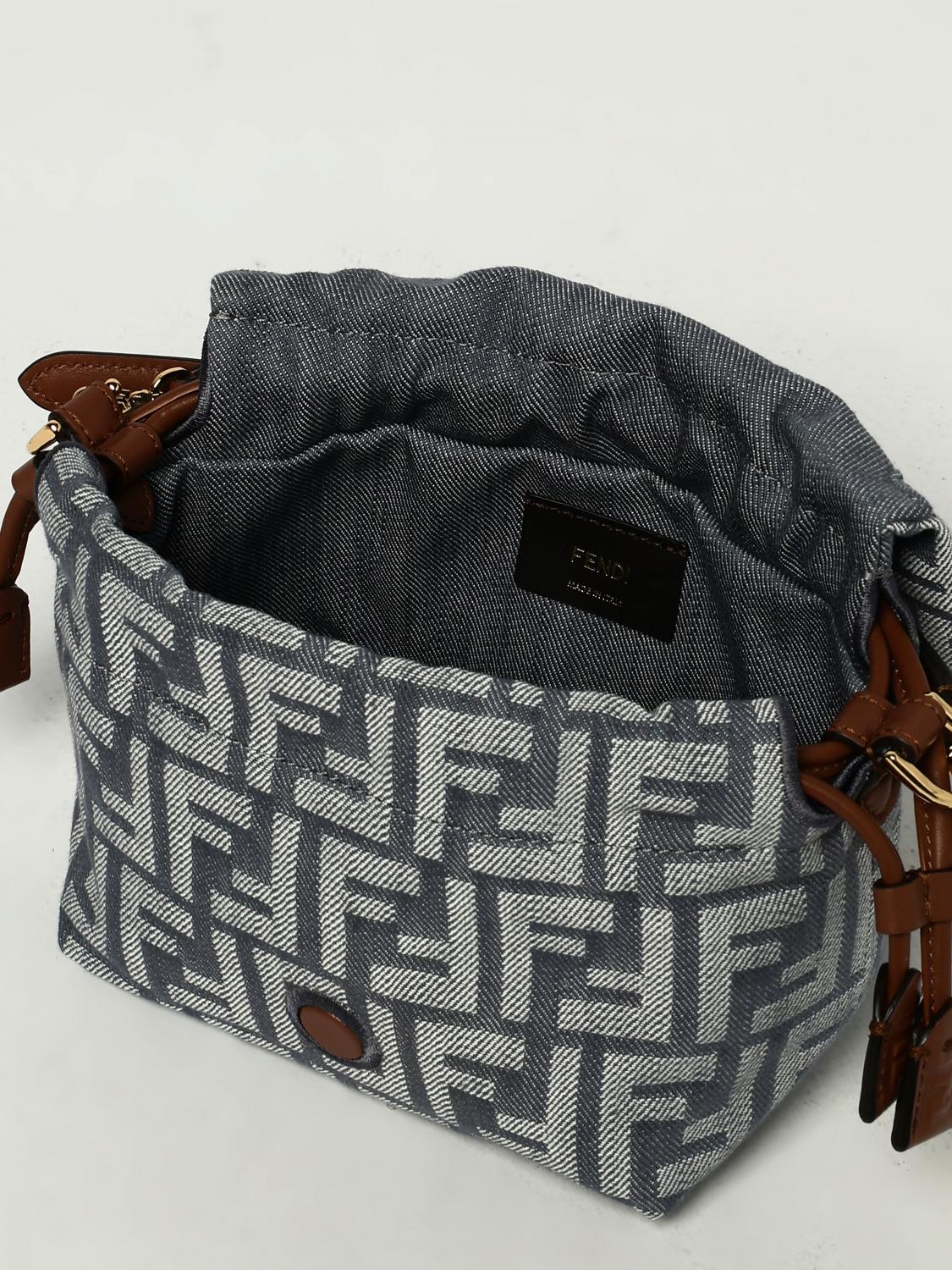 Fendi Shoulder Bag Woman Blue