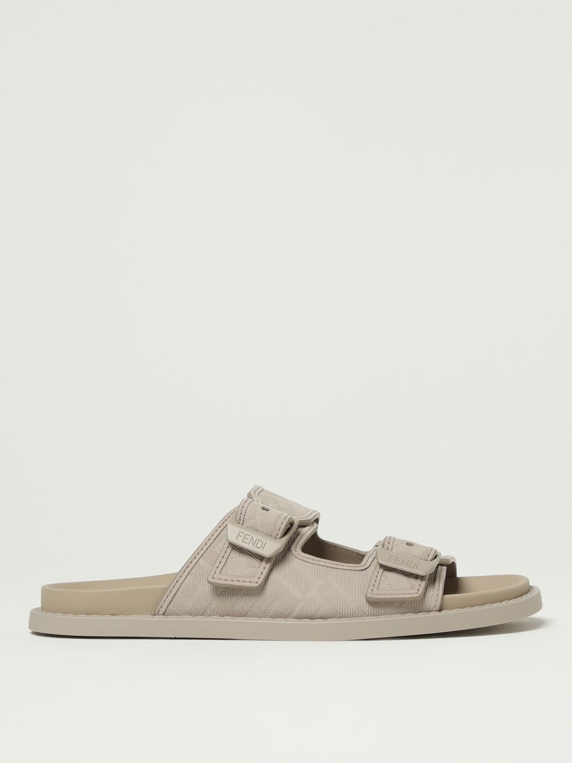 Fendi Shoes Men Beige