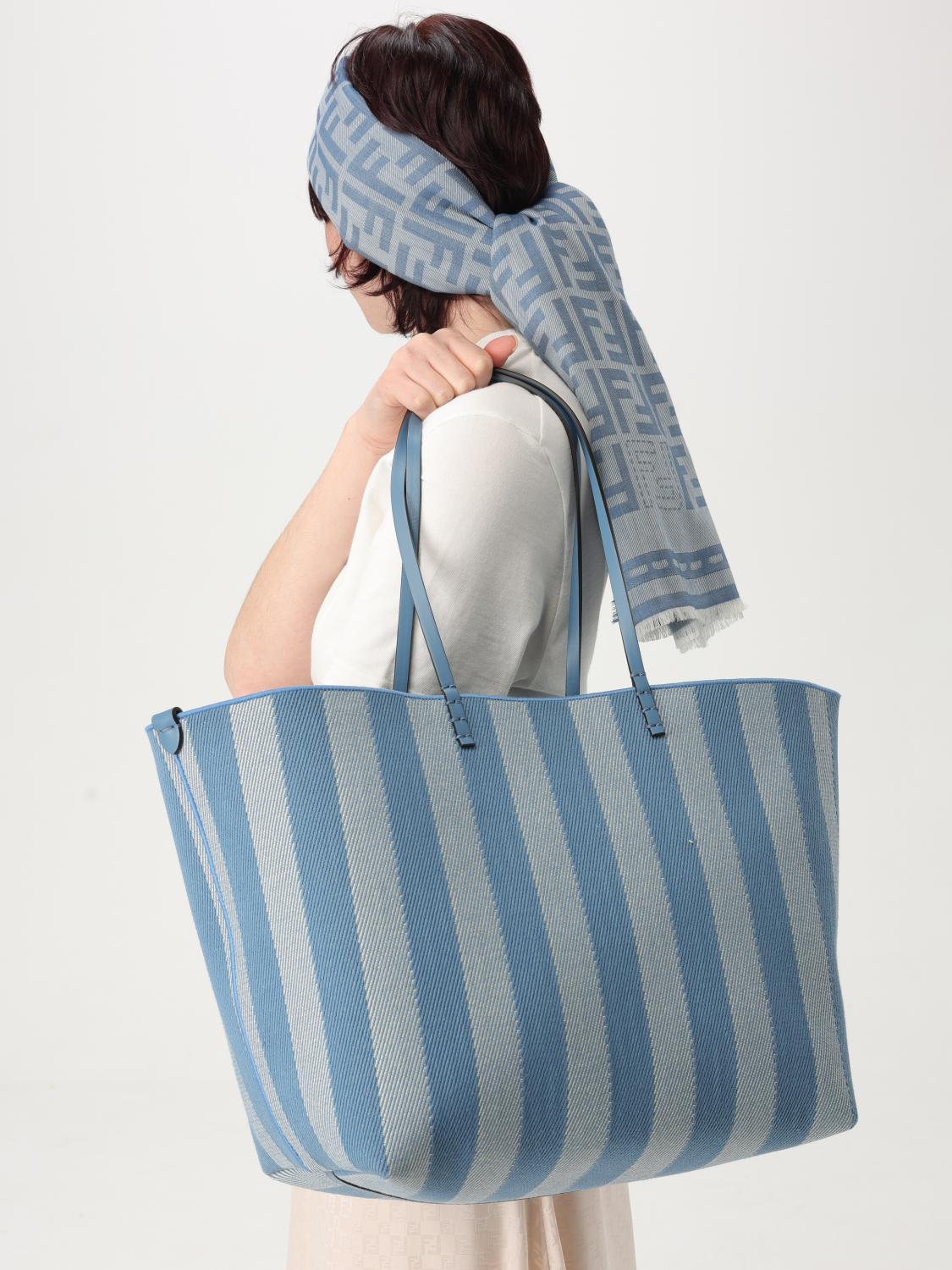 Fendi Tote Bags Woman Beige