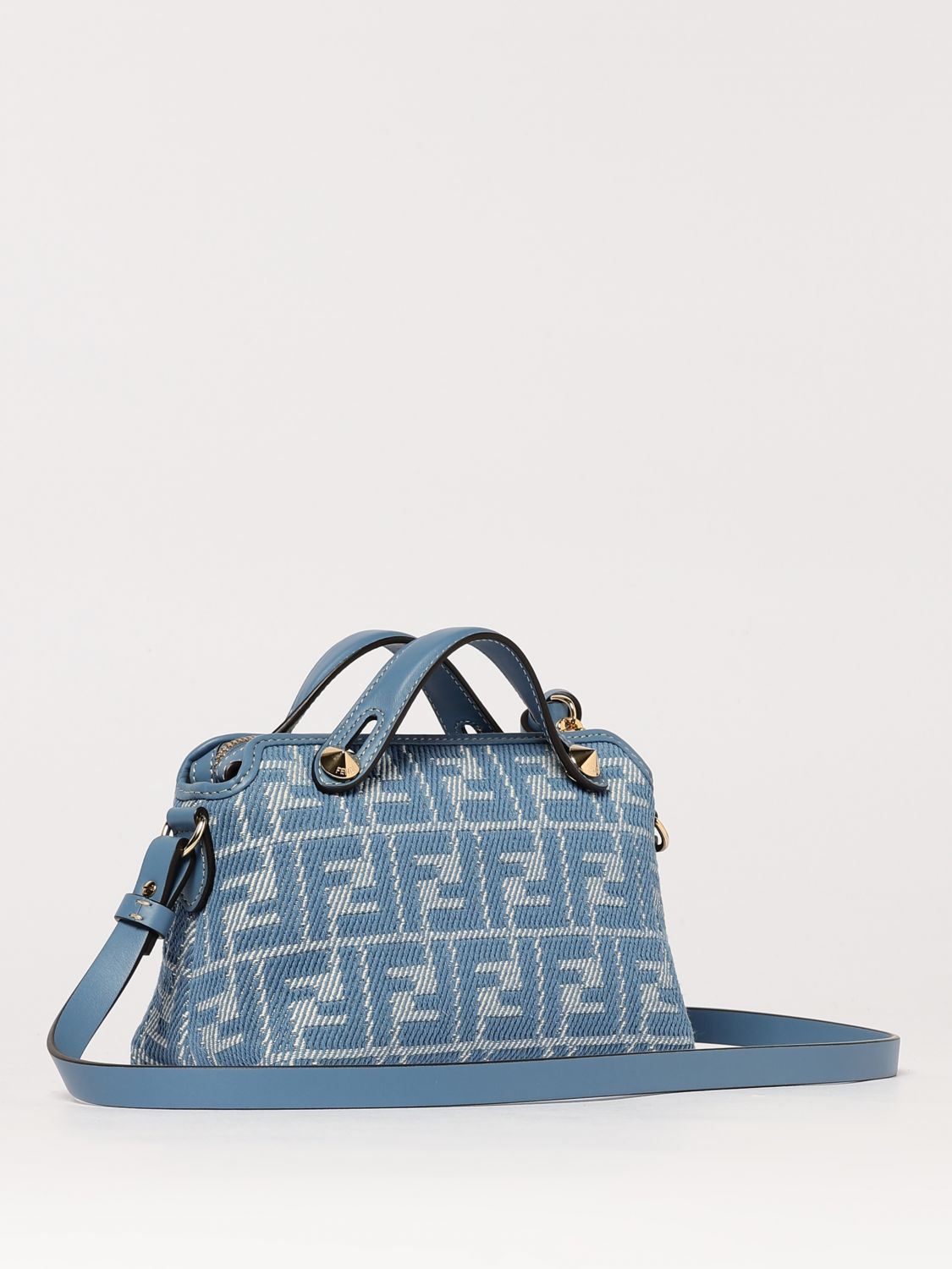 Fendi Mini Bag Woman Gnawed Blue