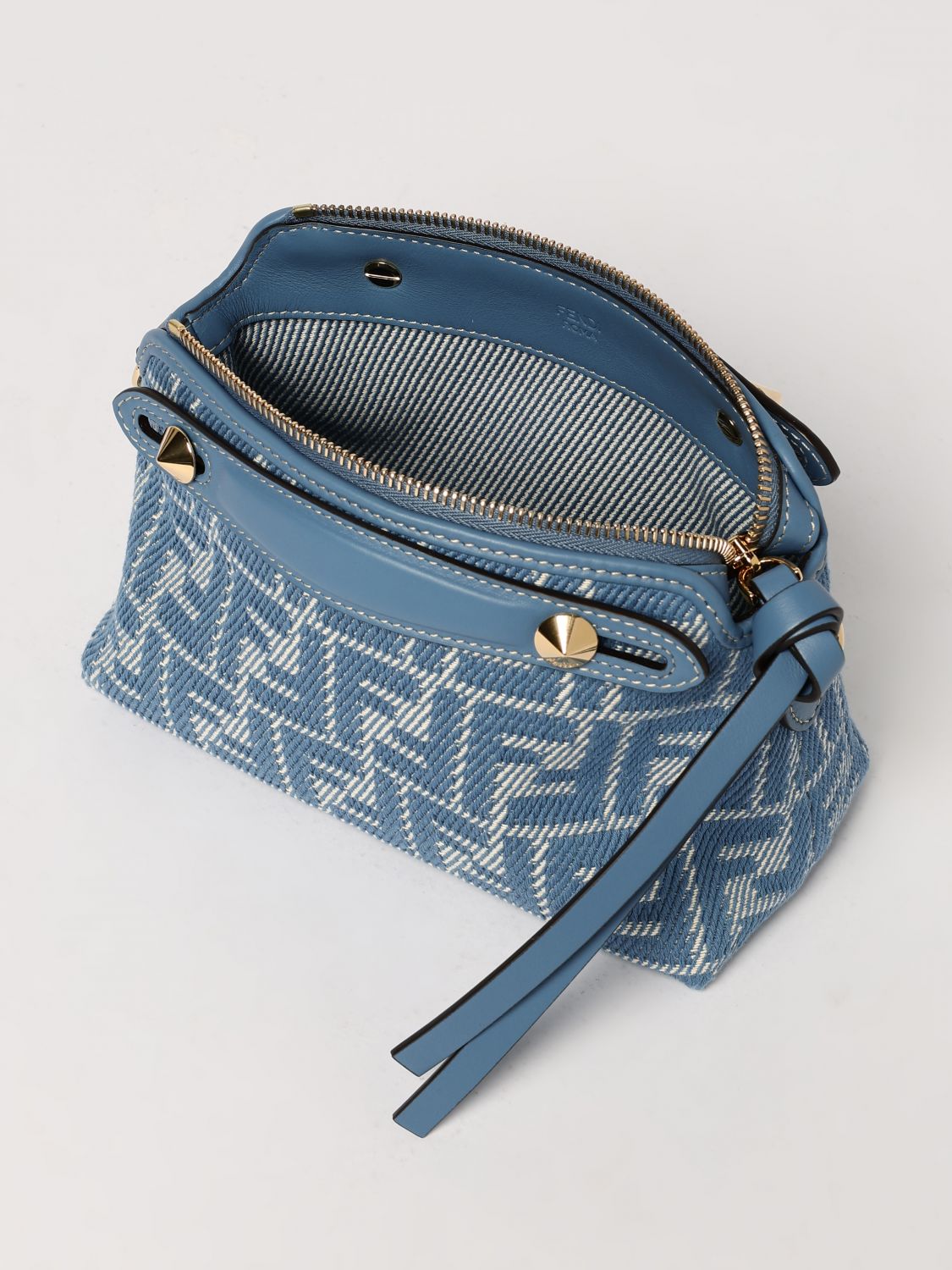 Fendi Mini Bag Woman Gnawed Blue