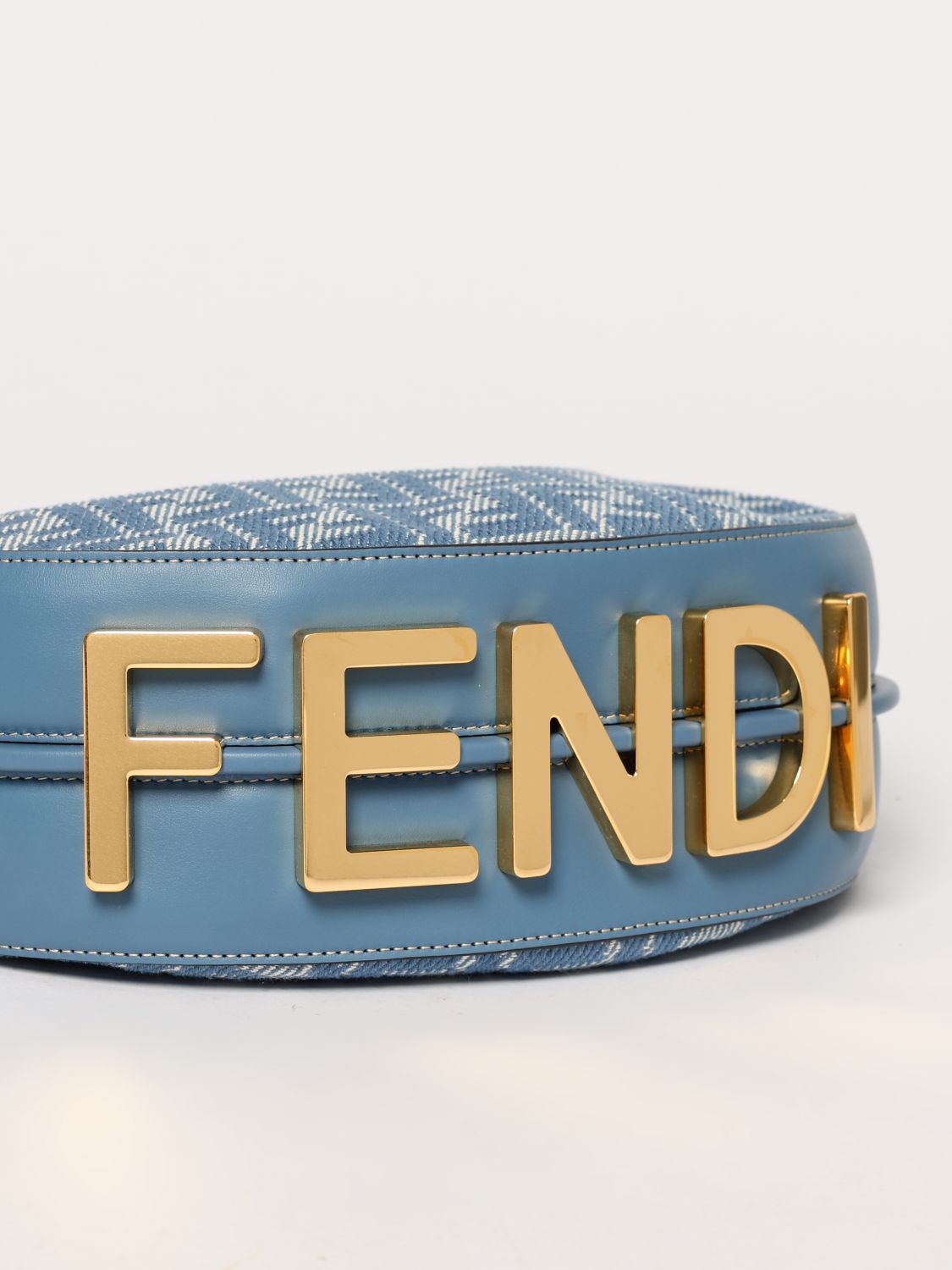 Fendi Shoulder Bag Woman Blue