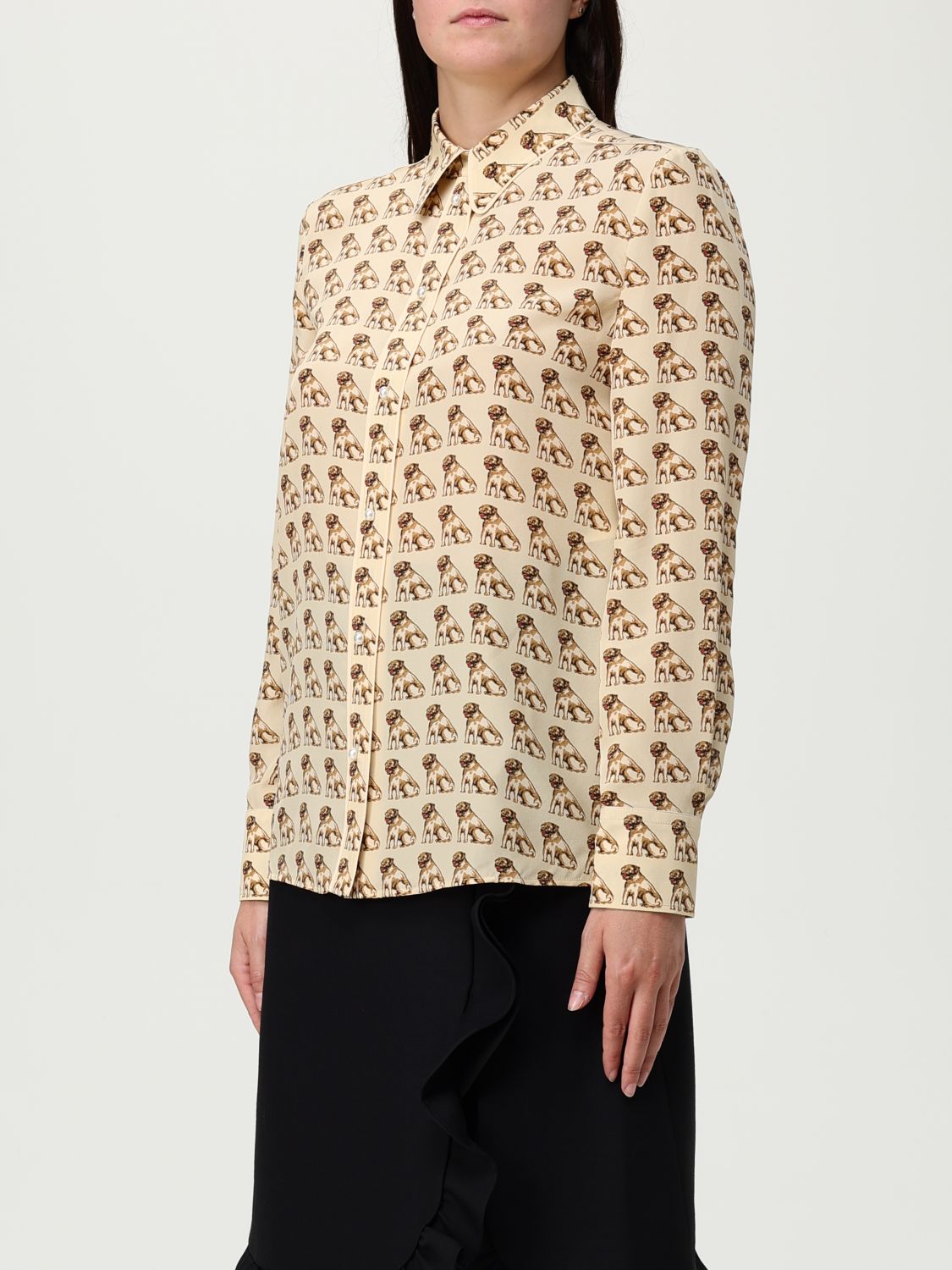 Valentino Shirt Woman Yellow Cream