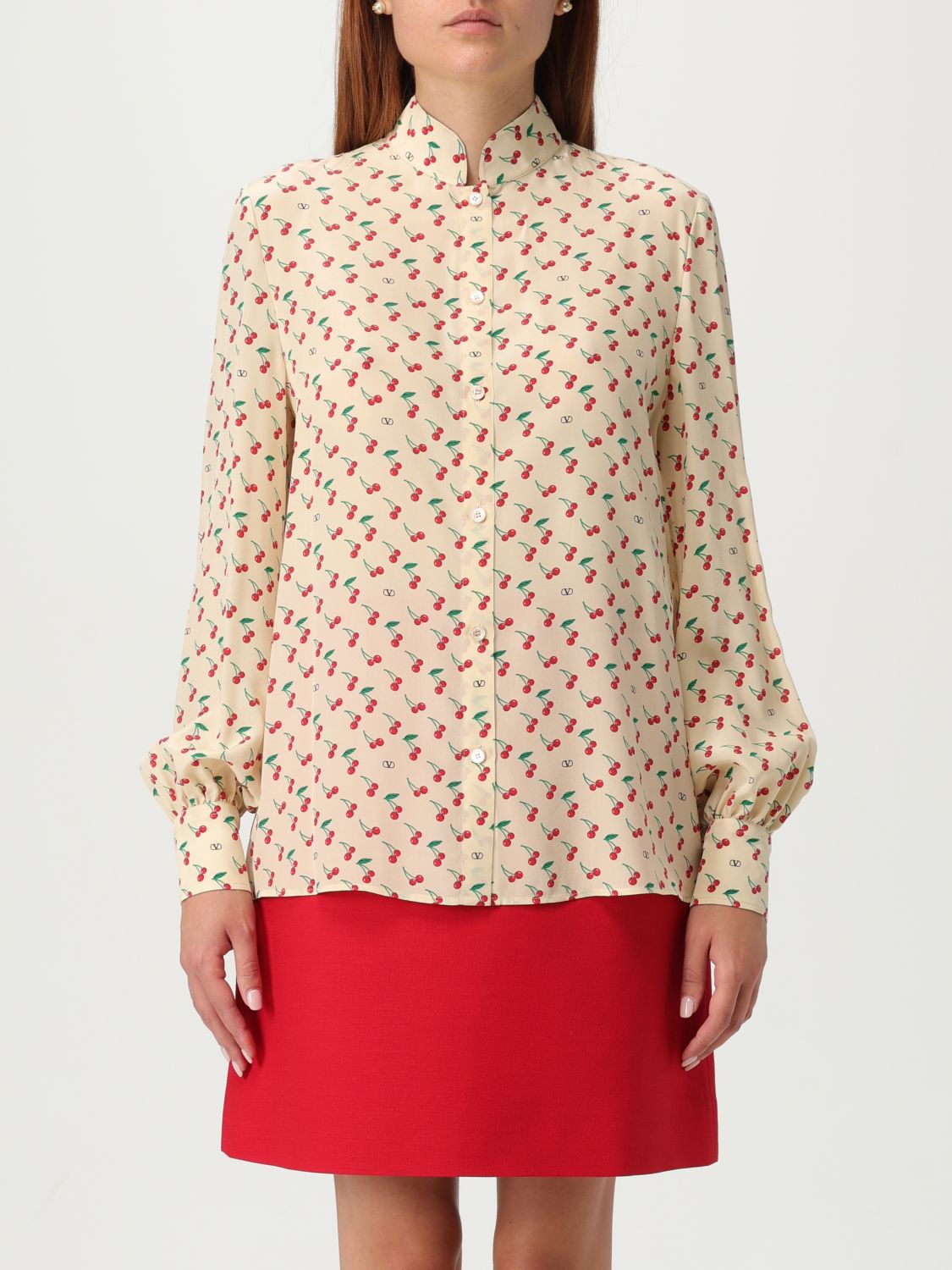 Valentino Shirt Woman Yellow Cream
