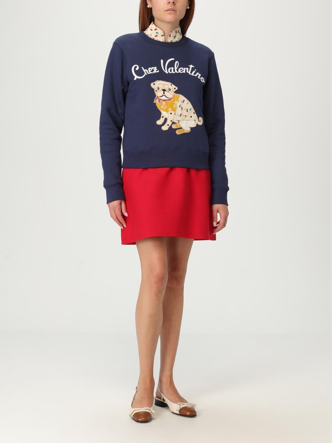 Valentino Sweatshirt Woman Blue