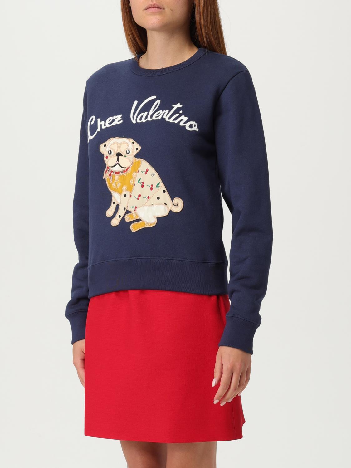 Valentino Sweatshirt Woman Blue