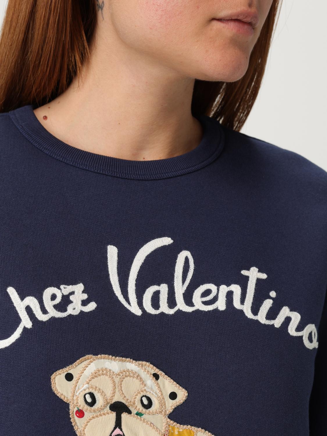 Valentino Sweatshirt Woman Blue